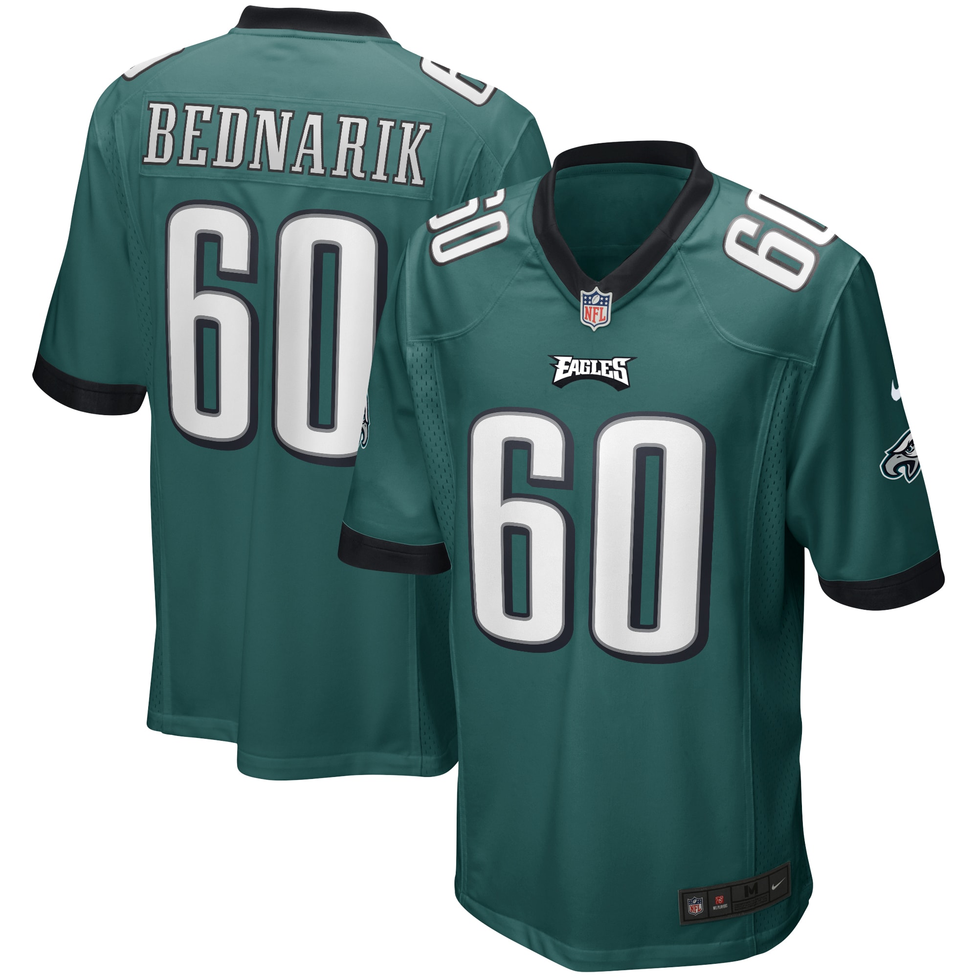 Chuck Bednarik Philadelphia Eagles Nike Game Retired Player Jersey - Midnight Green - vstockx