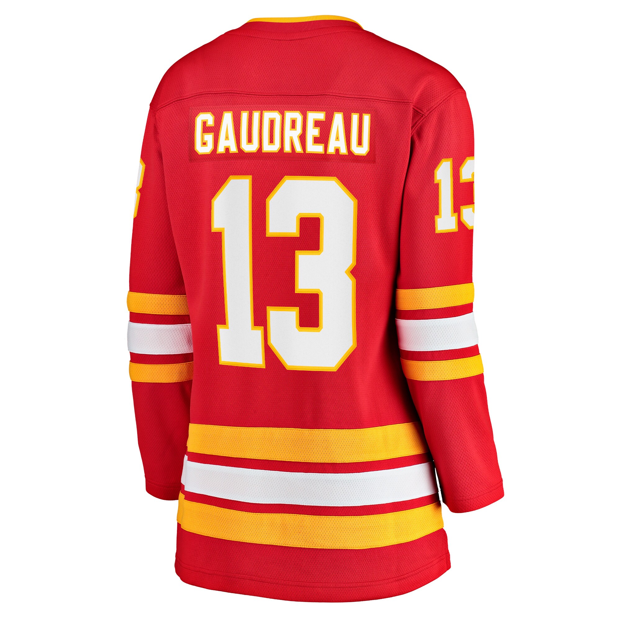 Johnny Gaudreau Calgary Flames Fanatics Branded Women's 2020/21 Home Premier Breakaway Player Jersey - Red - vstockx