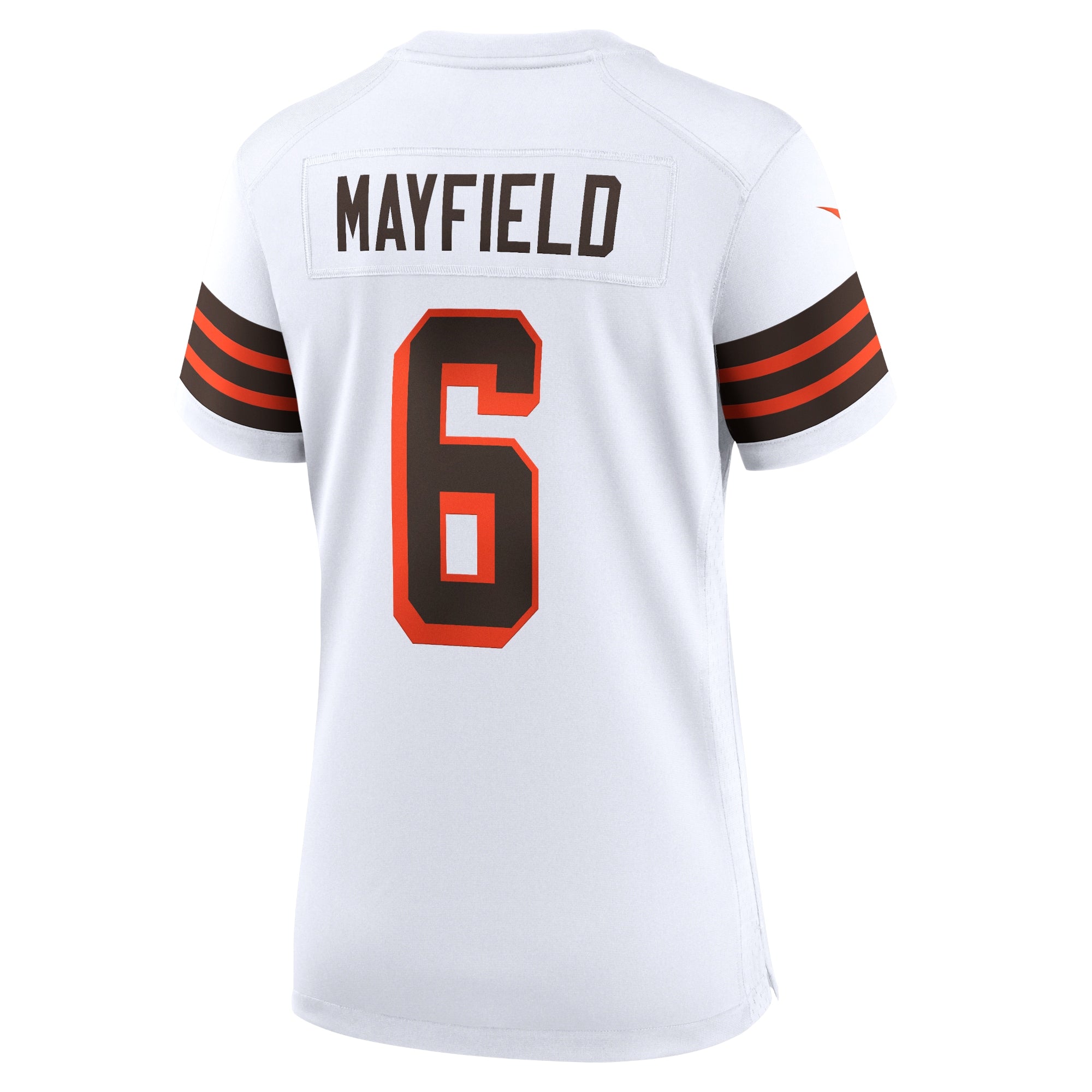 Women's Nike Baker Mayfield White Cleveland Browns 1946 Collection Alternate Game Jersey - vstockx