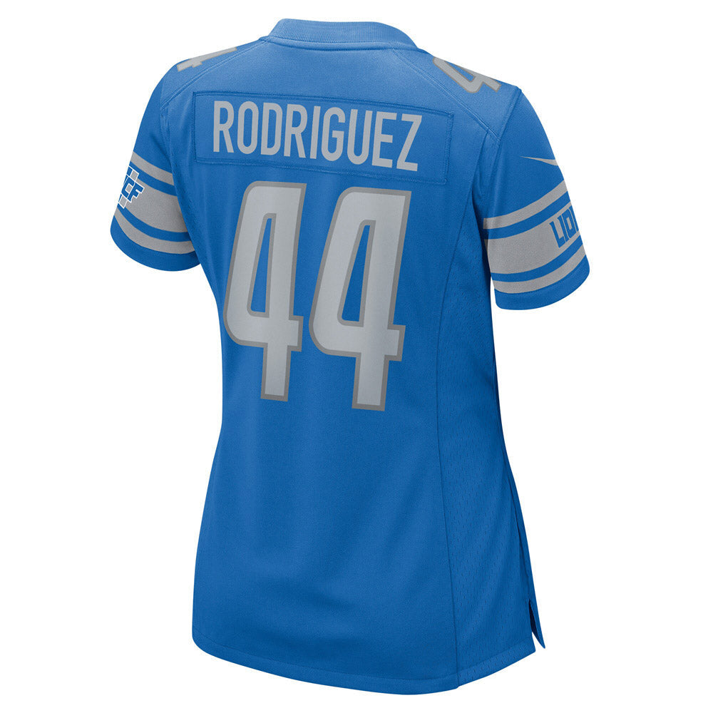 Women's Detroit Lions Malcolm Rodriguez Player Game Jersey Blue - vstockx