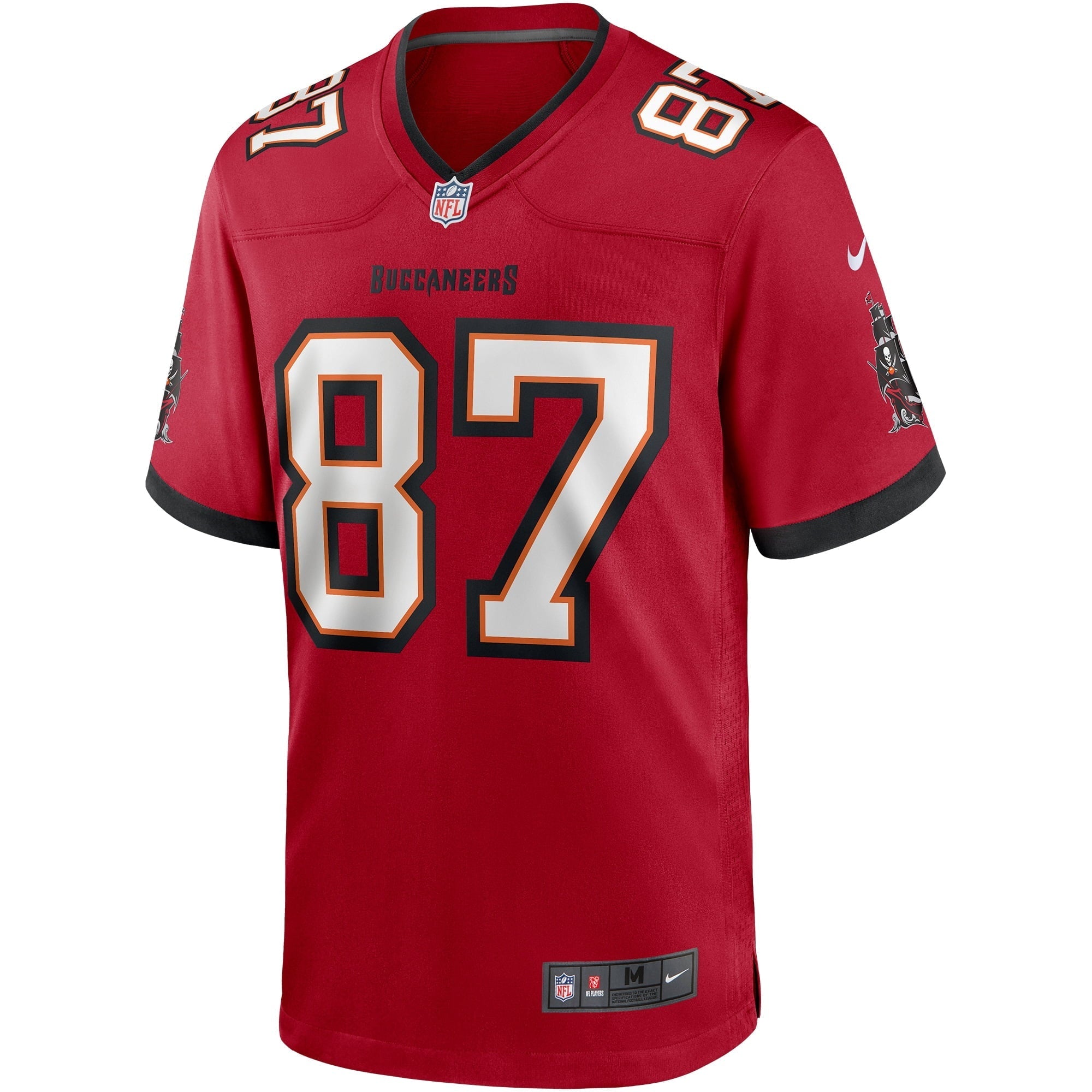 Men's Nike Rob Gronkowski Red Tampa Bay Buccaneers Game Jersey - vstockx
