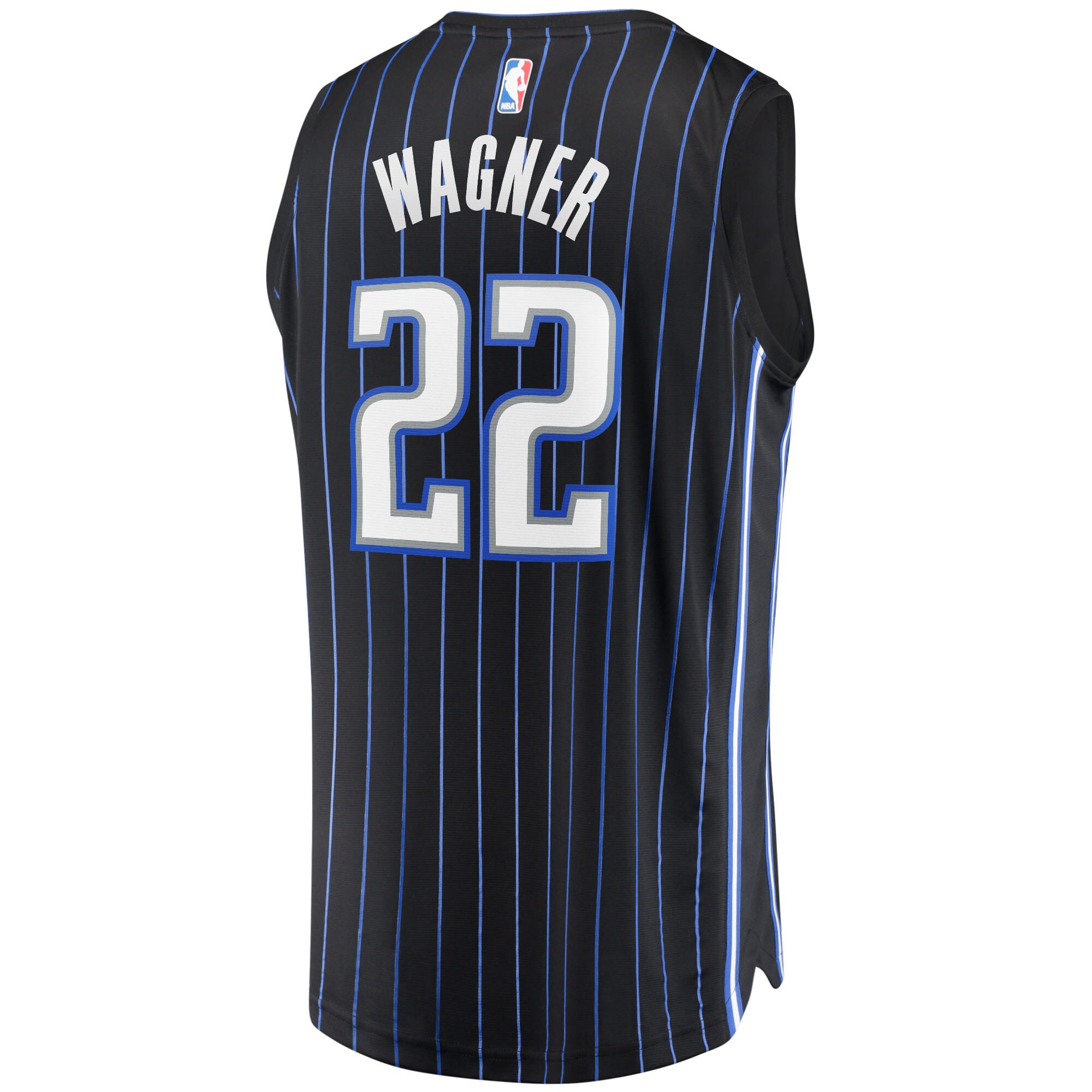Franz Wagner Orlando Magic Fanatics Branded 2021/22 Fast Break Replica Jersey - Icon Edition - Black - vstockx