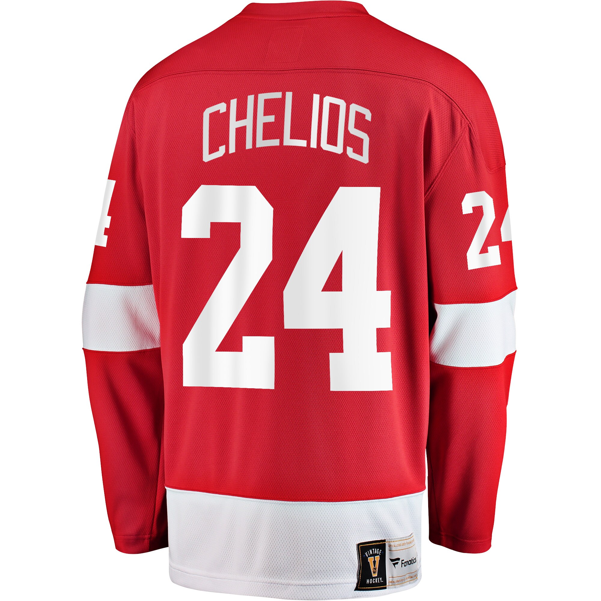 Chris Chelios Detroit Red Wings Fanatics Branded Premier Breakaway Retired Player Jersey - Red - vstockx