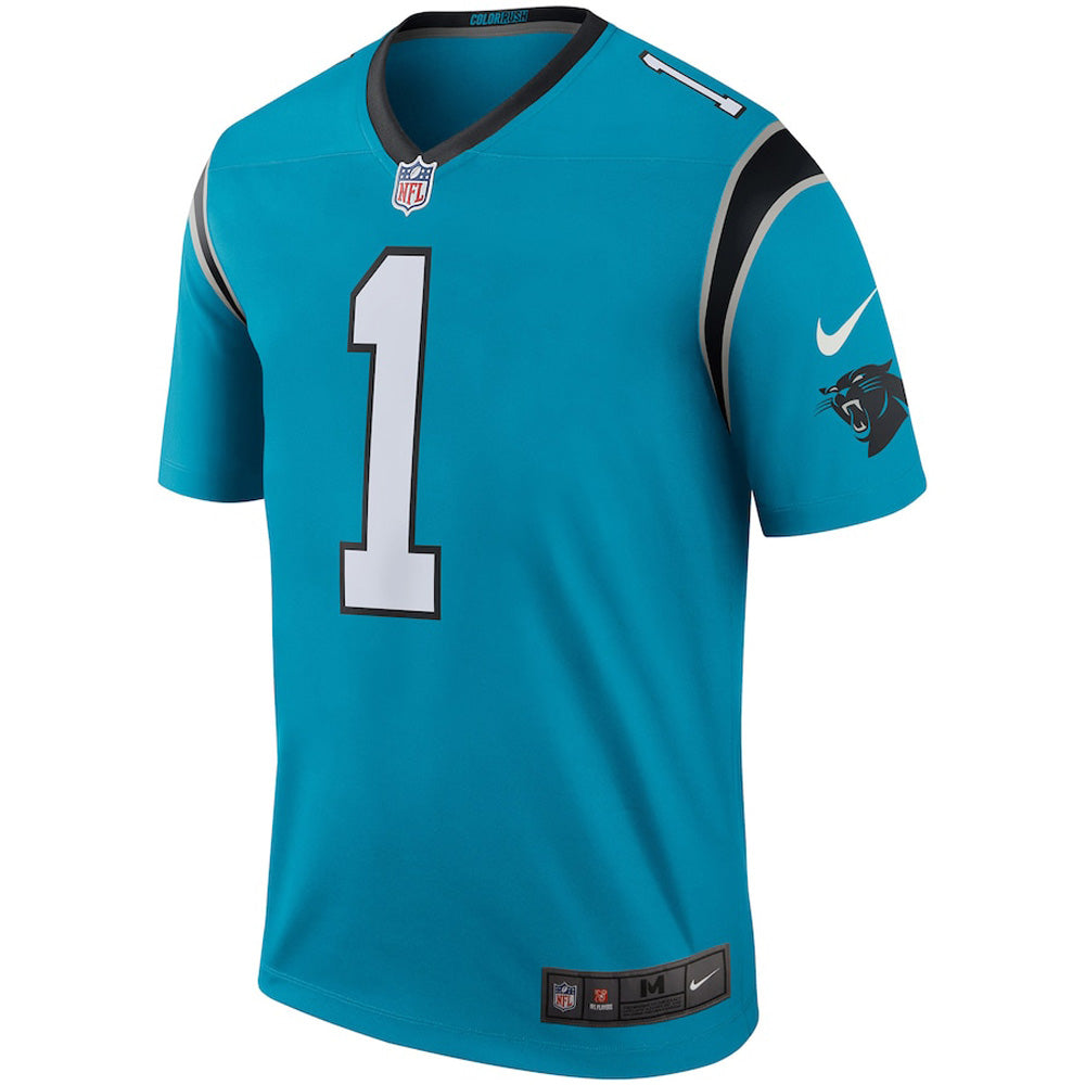 Youth Carolina Panthers Cam Newton Legend Jersey - Blue - vstockx