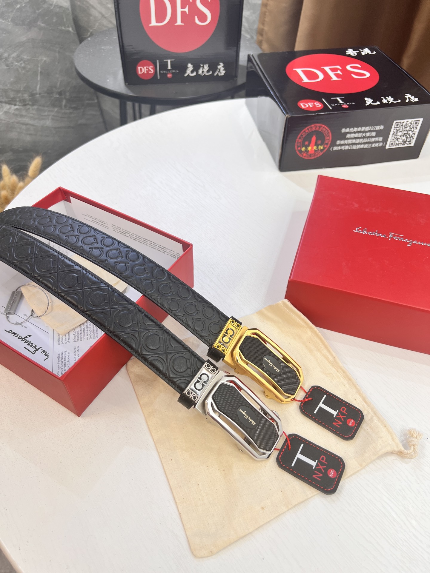 Streetwear Belt Ferragamo 320345 size:3.5cm - vstockx