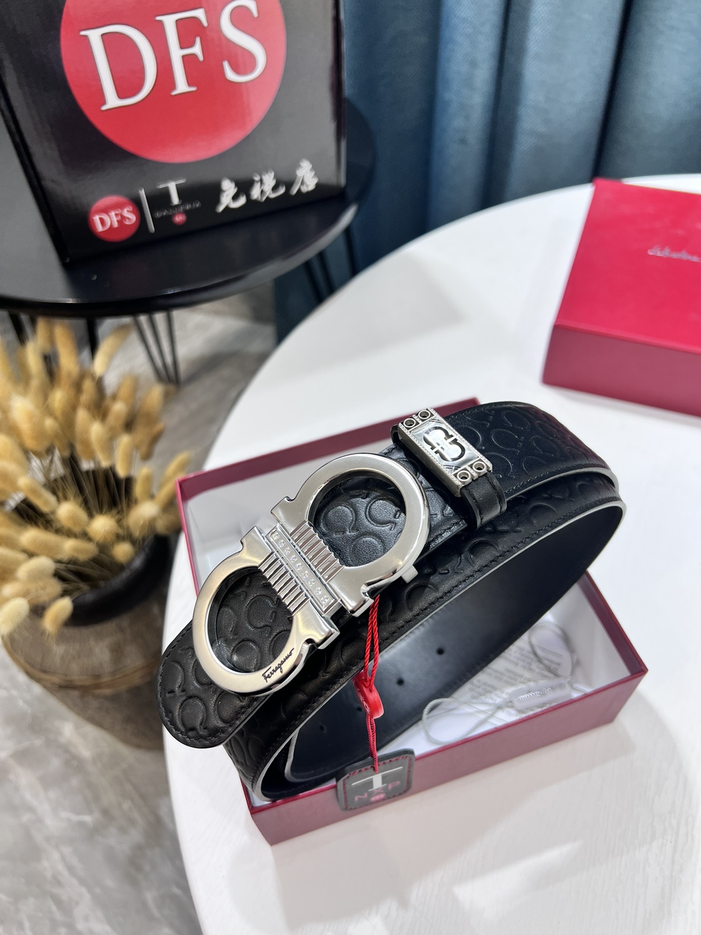 Streetwear Belt Ferragamo 319646 size:3.5cm - vstockx