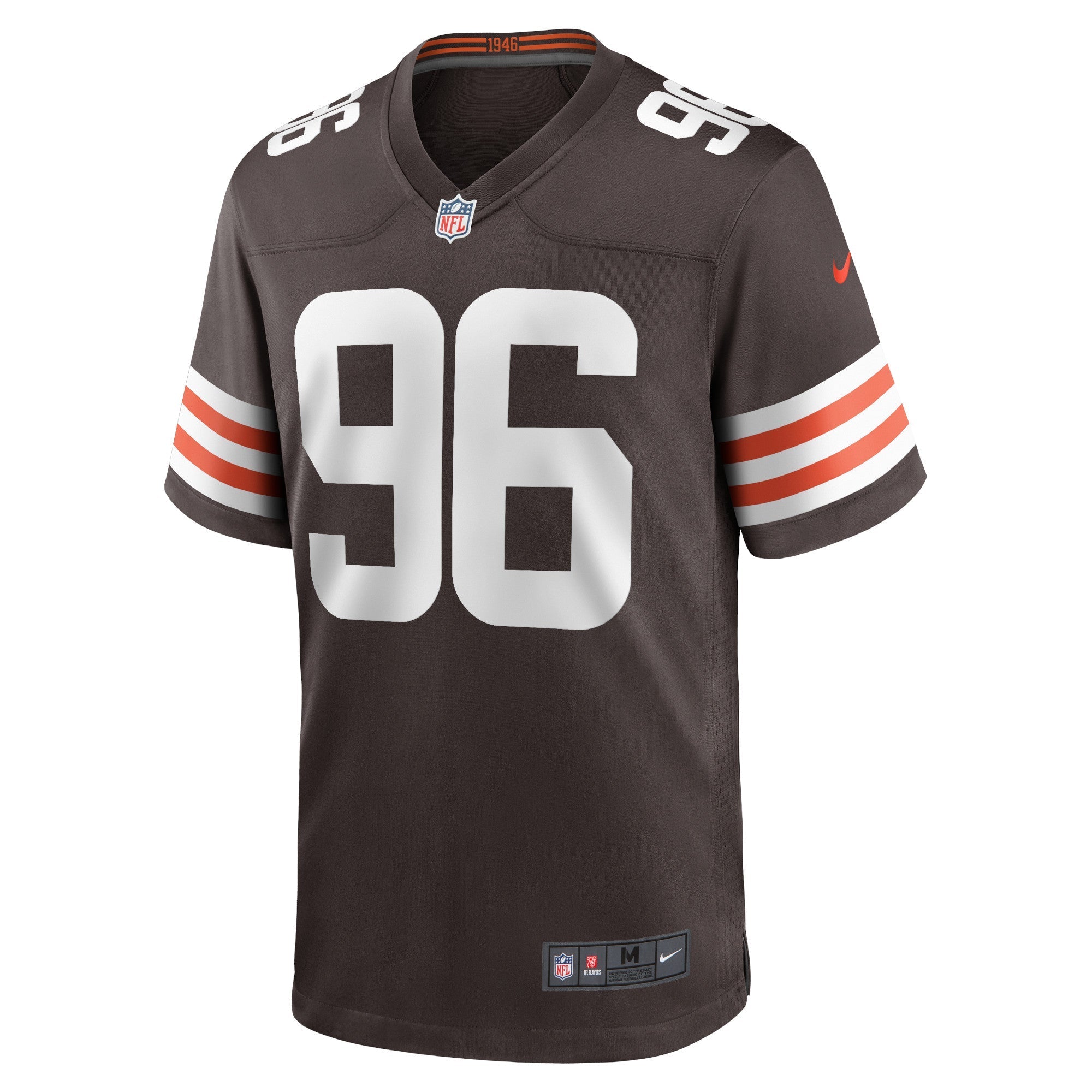 Men's Nike Jordans Elliott Brown Cleveland Browns Game Jersey - vstockx