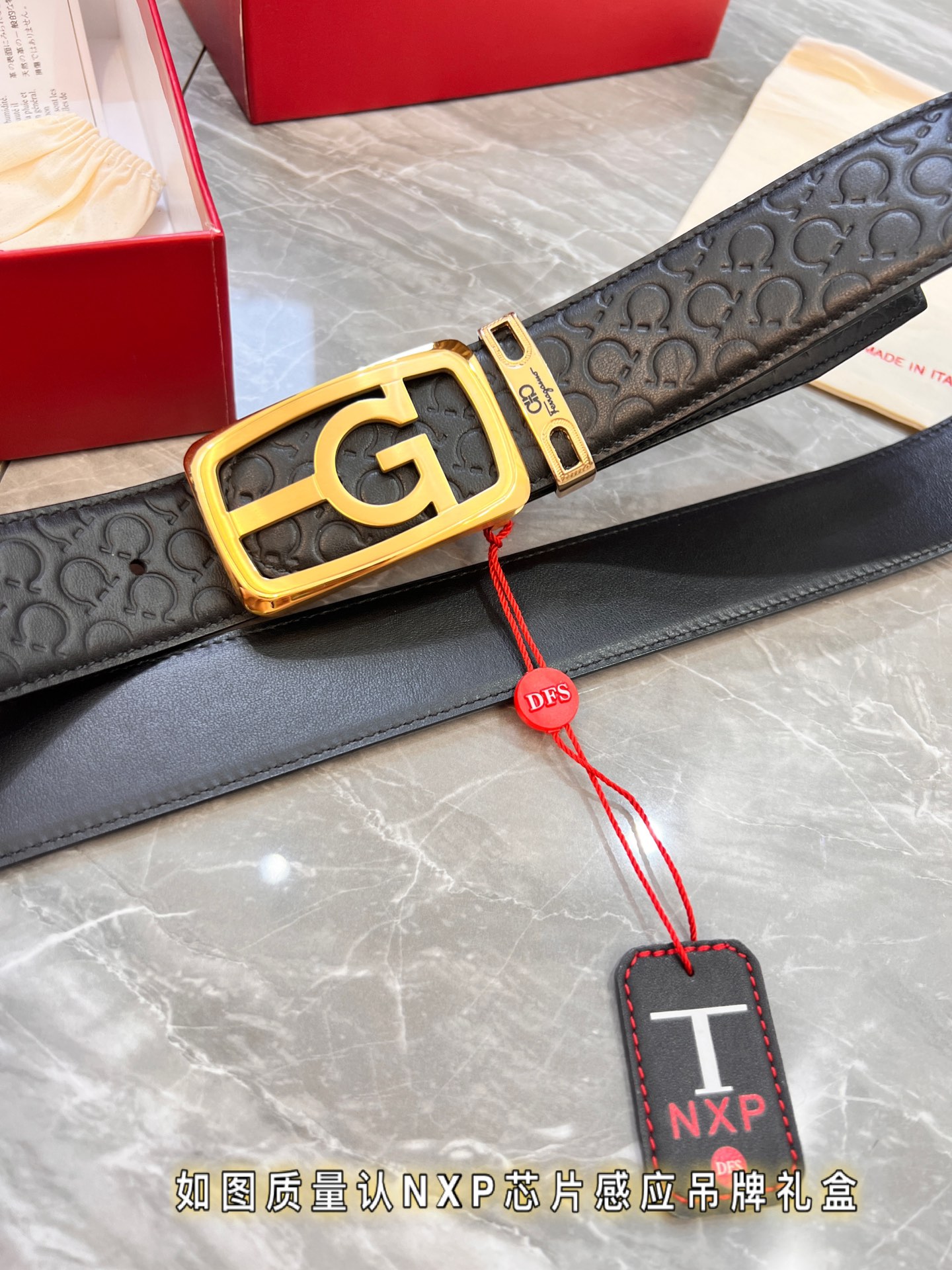 Streetwear Belt Ferragamo 320020 size:3.5cm - vstockx