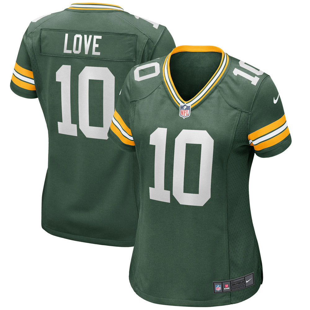 Women's Green Bay Packers Jordan Love Game Jersey Green - vstockx