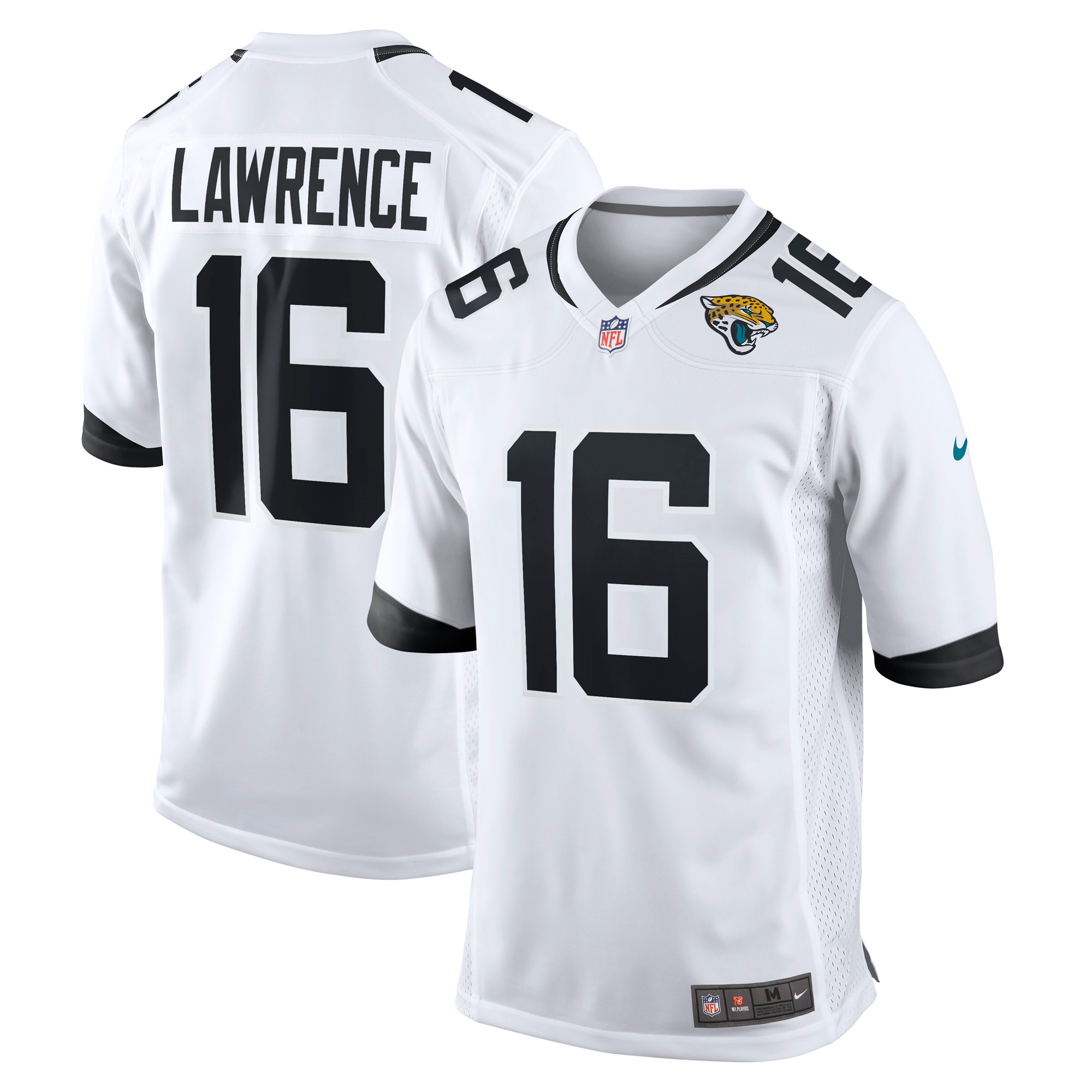 Trevor Lawrence Jacksonville Jaguars Nike White Game Jersey - White - vstockx