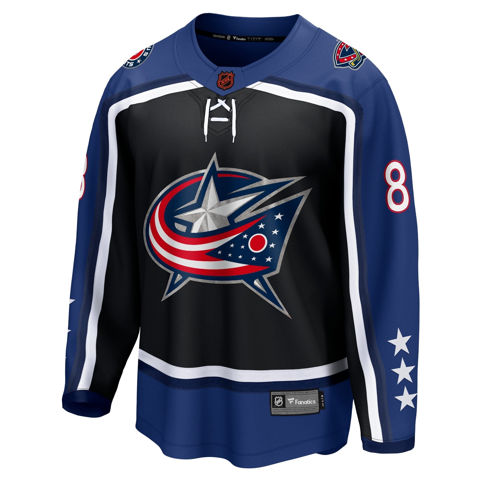 Men's Fanatics Branded Zach Werenski Black Columbus Blue Jackets Special Edition 2.0 Breakaway Player Jersey - vstockx