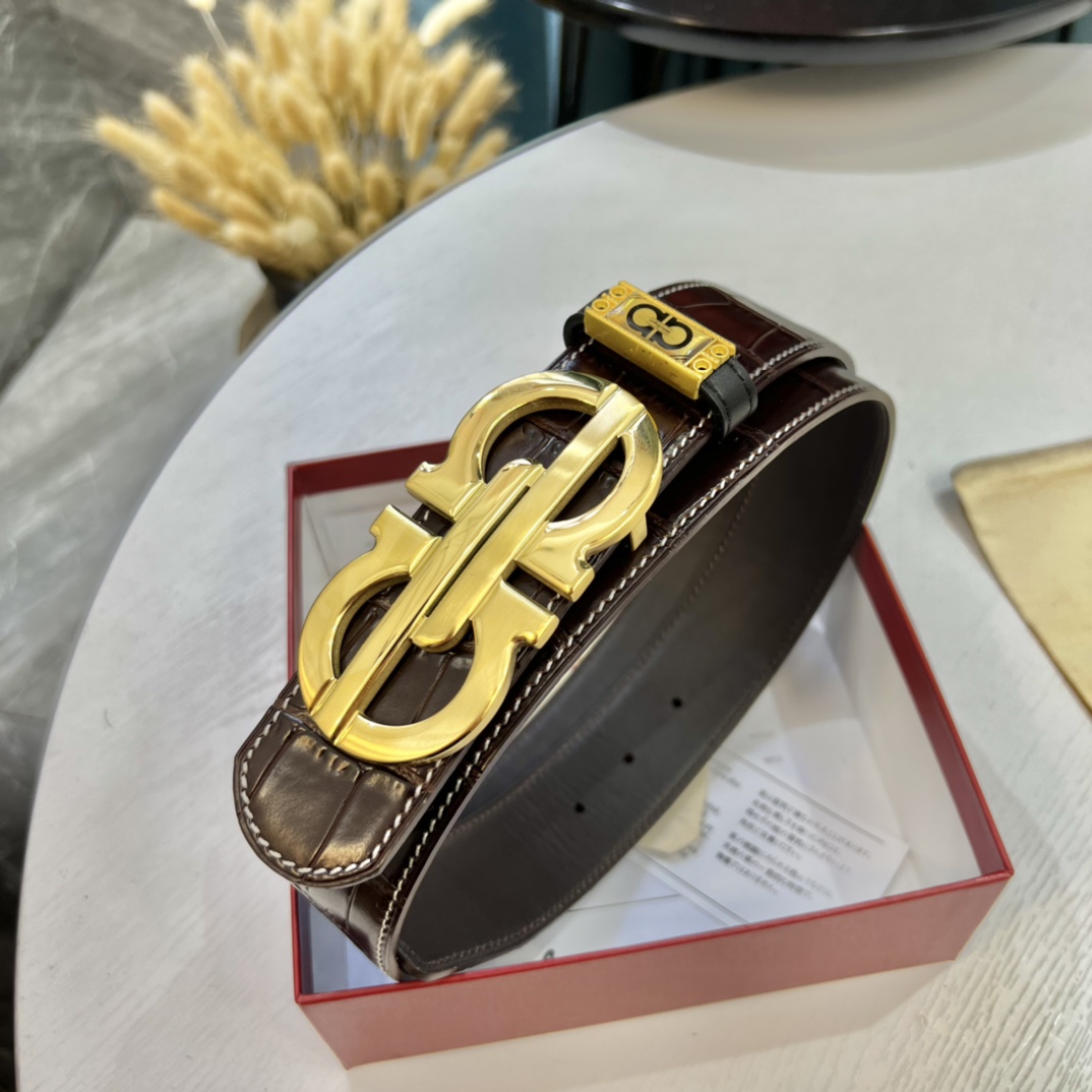 Streetwear Belt Ferragamo 319571 size:3.5cm - vstockx