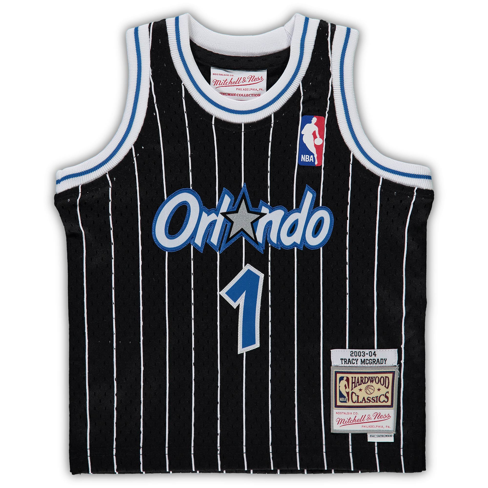 Tracy McGrady Orlando Magic Mitchell & Ness Infant 2003/04 Hardwood Classics Retired Player Jersey - Black - vstockx