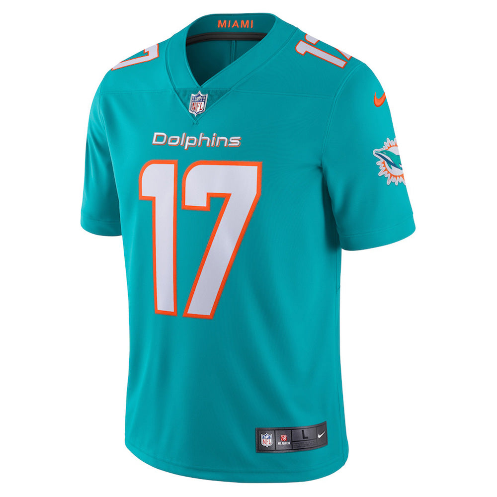 Youth Miami Dolphins Jaylen Waddle Vapor Jersey - Aqua - vstockx