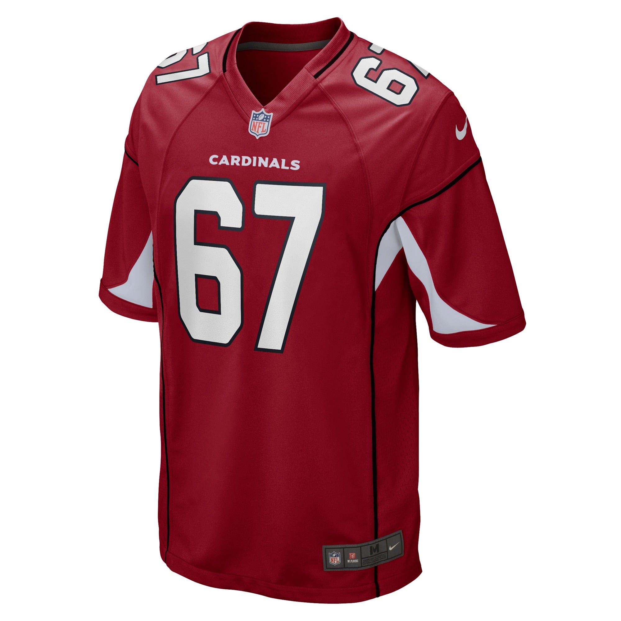 Men's Nike Justin Pugh Cardinal Arizona Cardinals Game Jersey - vstockx