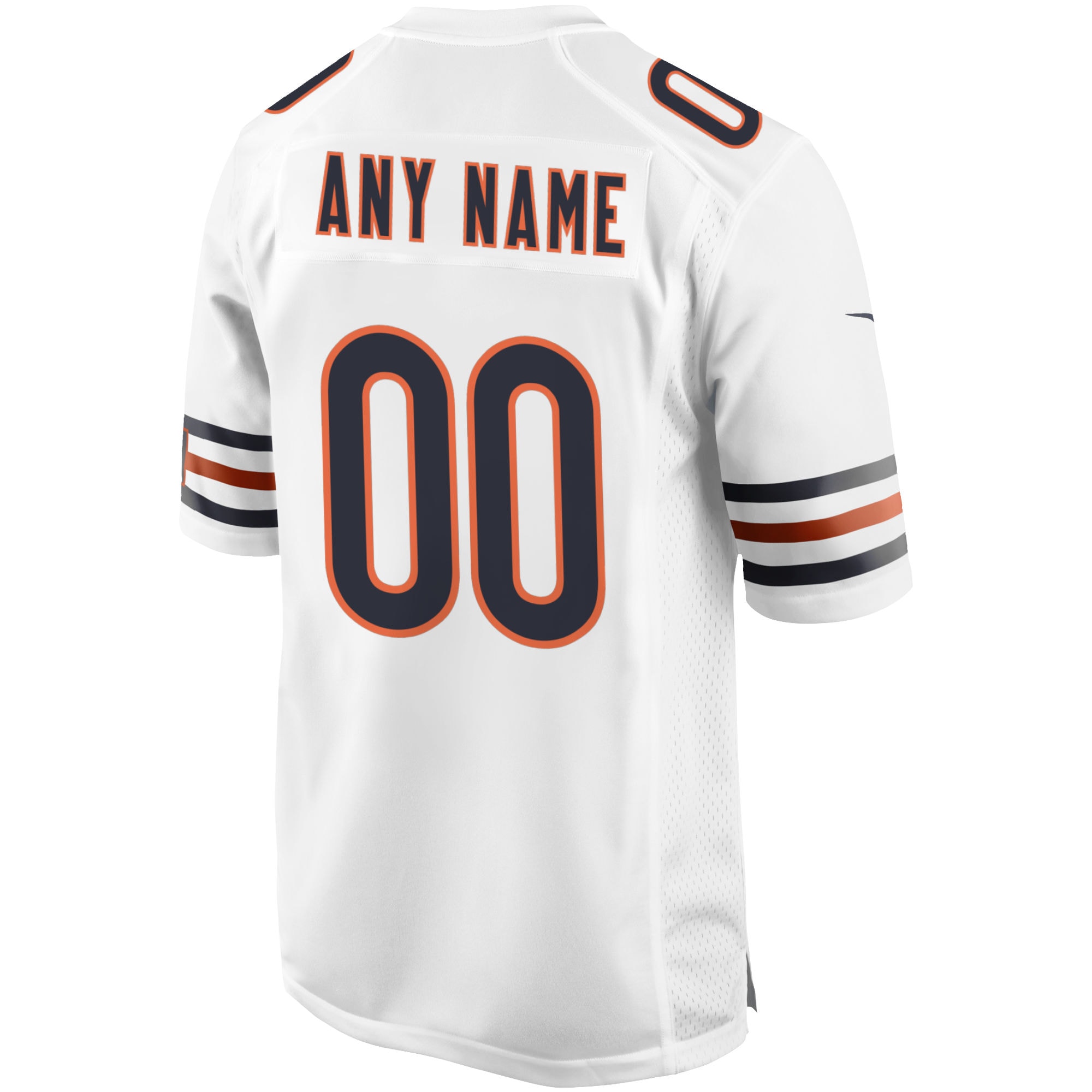 Chicago Bears Nike Custom Game Jersey - White - vstockx