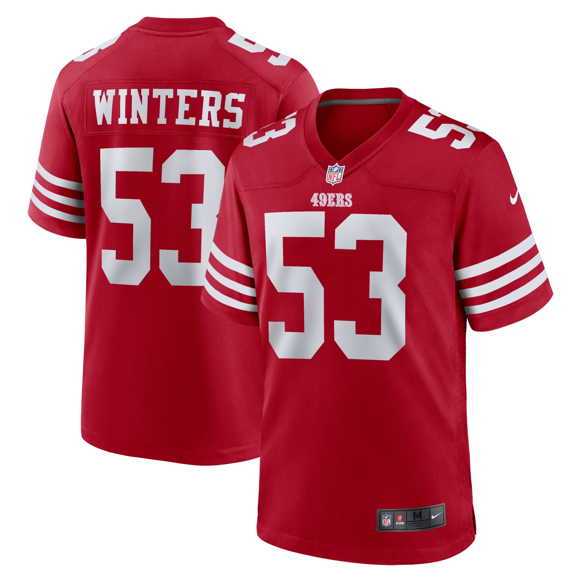 Dee Winters San Francisco 49ers Nike Team Game Jersey - Scarlet - vstockx