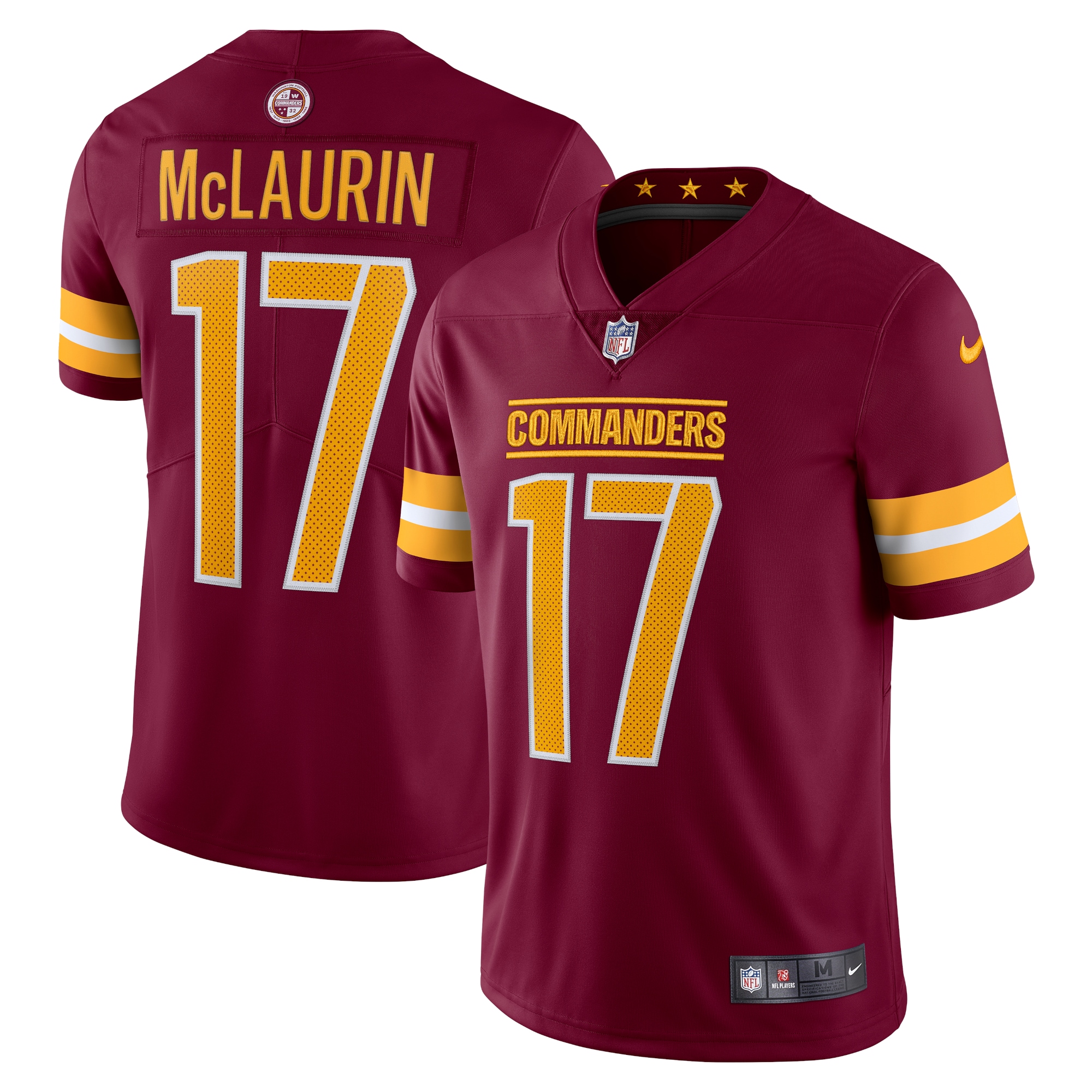Terry McLaurin Washington Commanders Nike Vapor Limited Jersey - Burgundy - vstockx