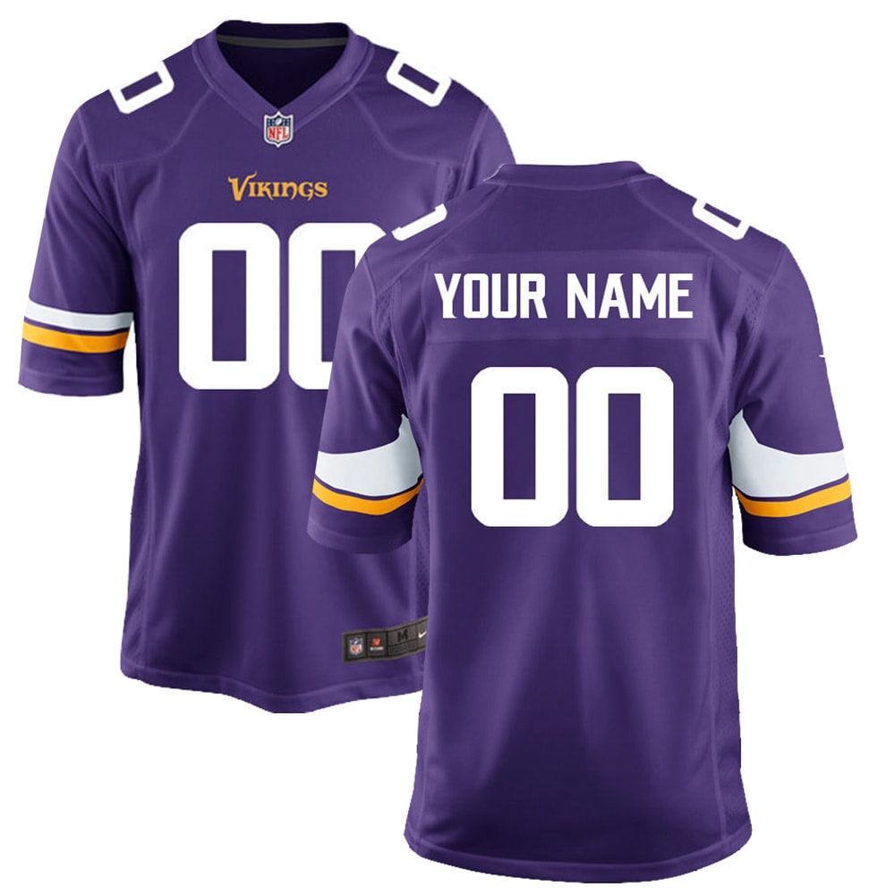 Nike Minnesota Vikings Youth Custom Game Jersey - vstockx