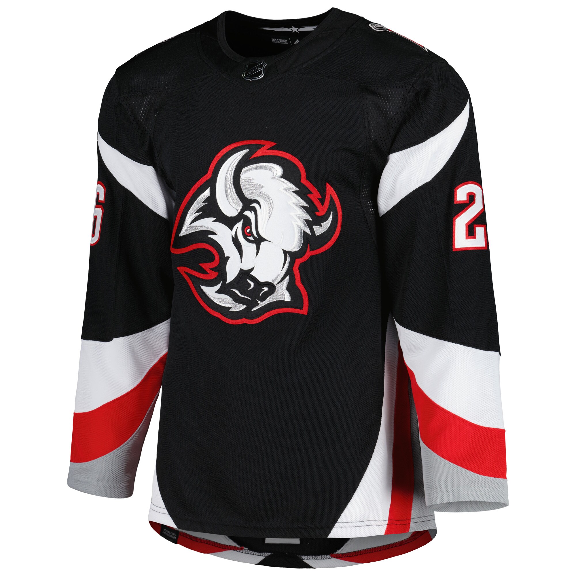 Rasmus Dahlin Buffalo Sabres adidas Alternate Primegreen Authentic Pro Player Jersey - Black - vstockx