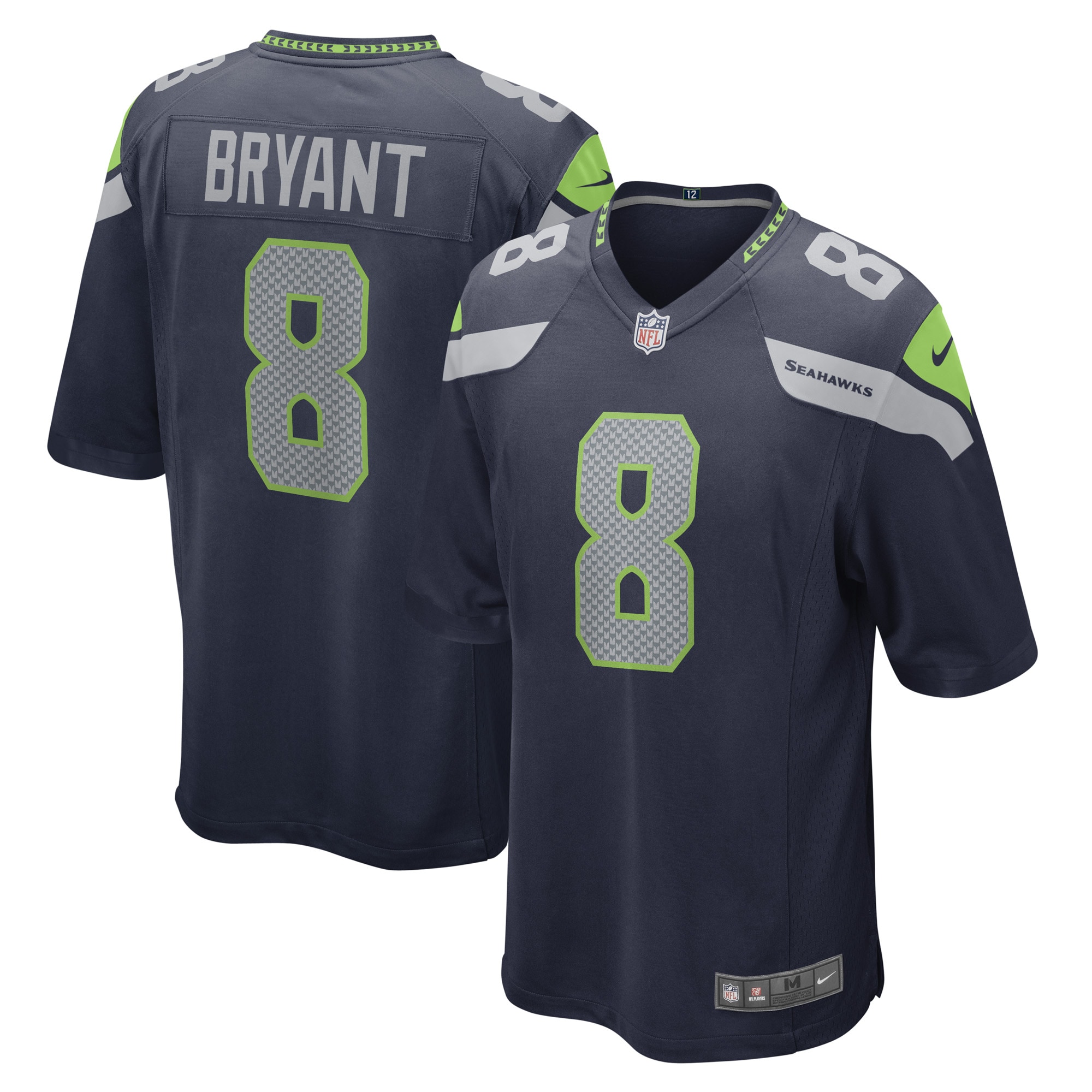 Coby Bryant Seattle Seahawks Nike Game Player Jersey - College Navy - vstockx