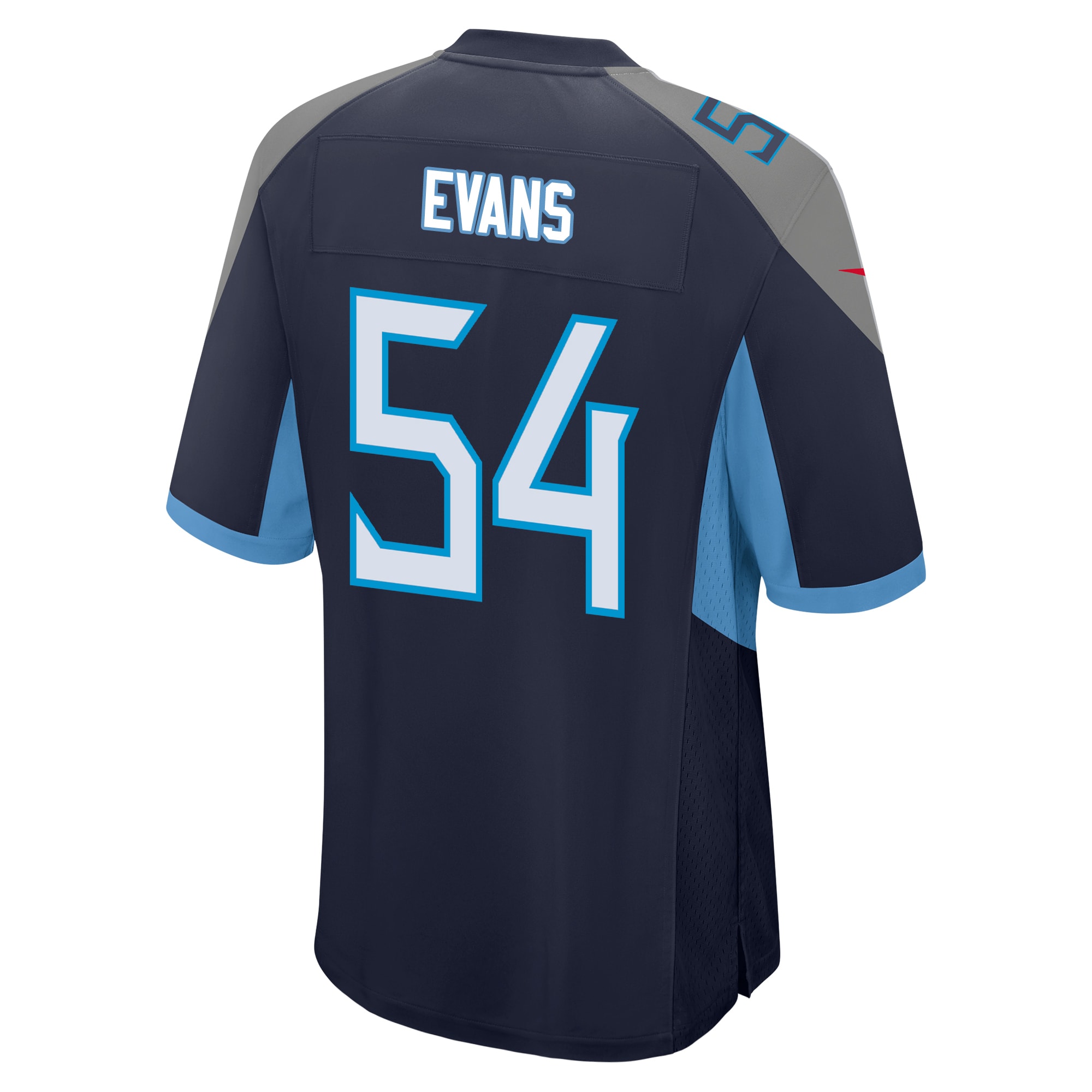 Rashaan Evans Tennessee Titans Nike Game Player Jersey - Navy - vstockx
