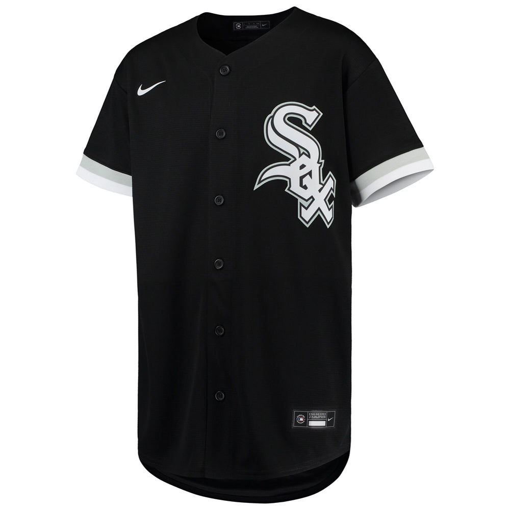 Youth Chicago White Sox Eloy Jimenez Alternate Player Jersey - Black - vstockx