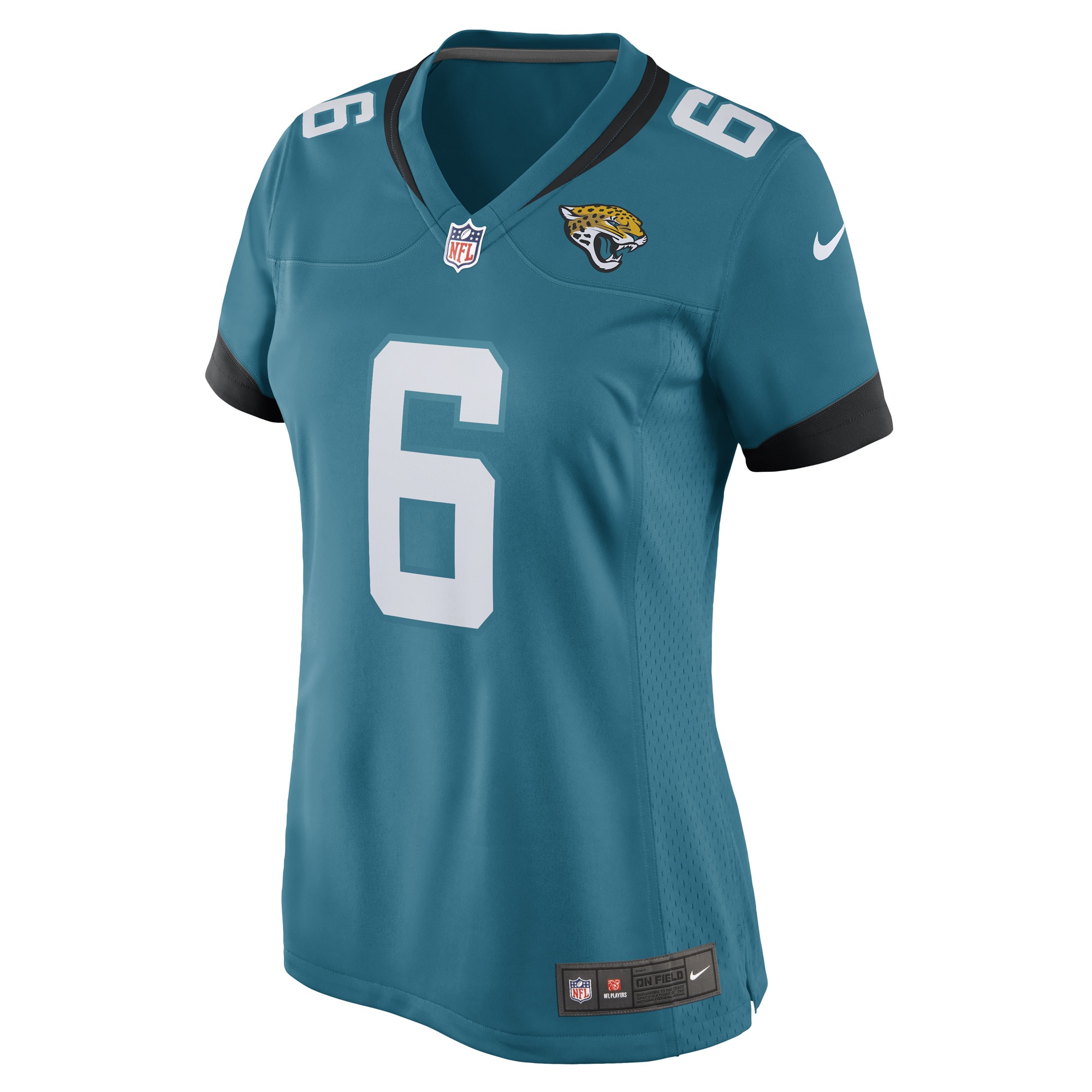Chris Claybrooks Jacksonville Jaguars Nike Women's Game Player Jersey - Teal - vstockx