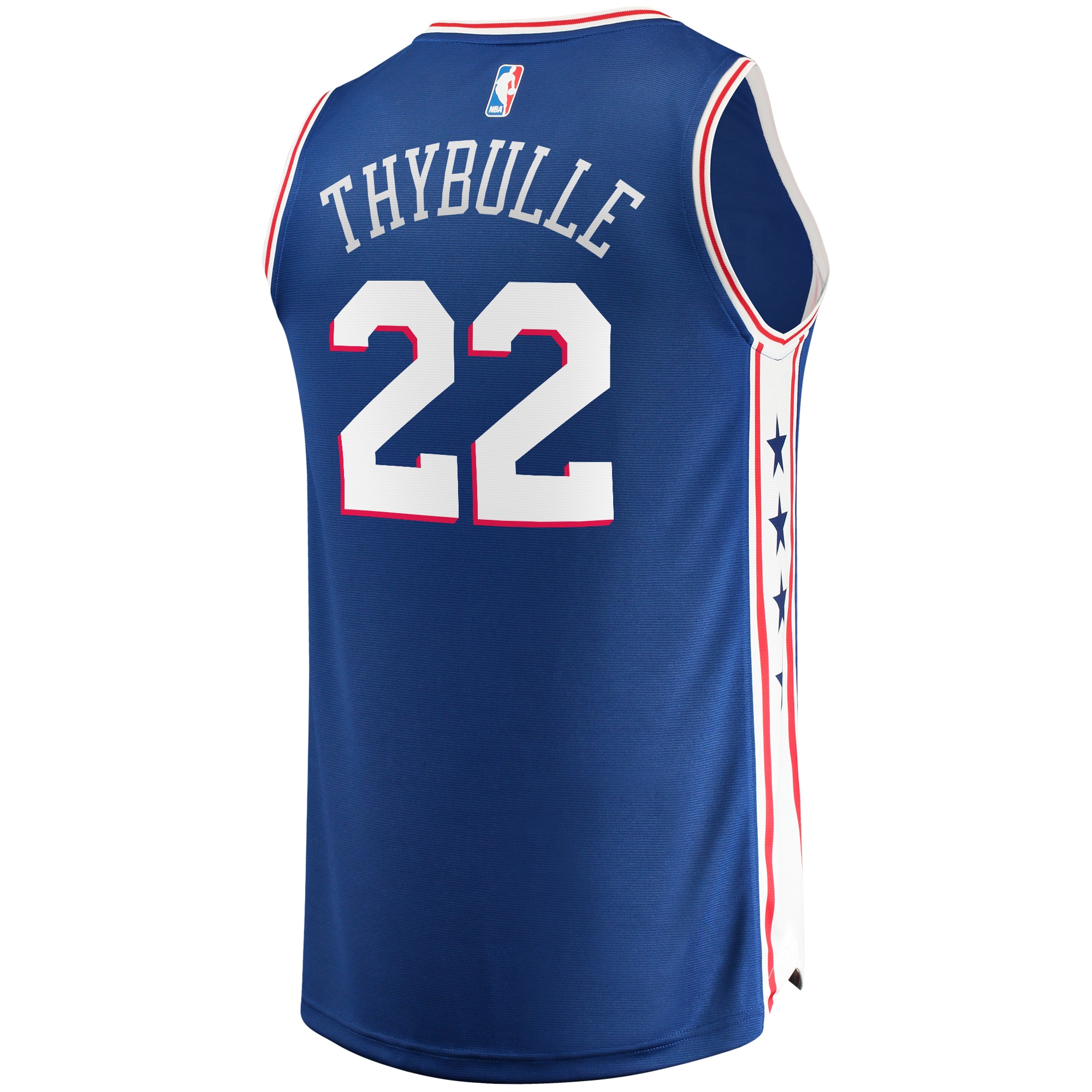 Matisse Thybulle Philadelphia 76ers Fanatics Branded Fast Break Replica Player Team Jersey - Icon Edition - Royal - vstockx