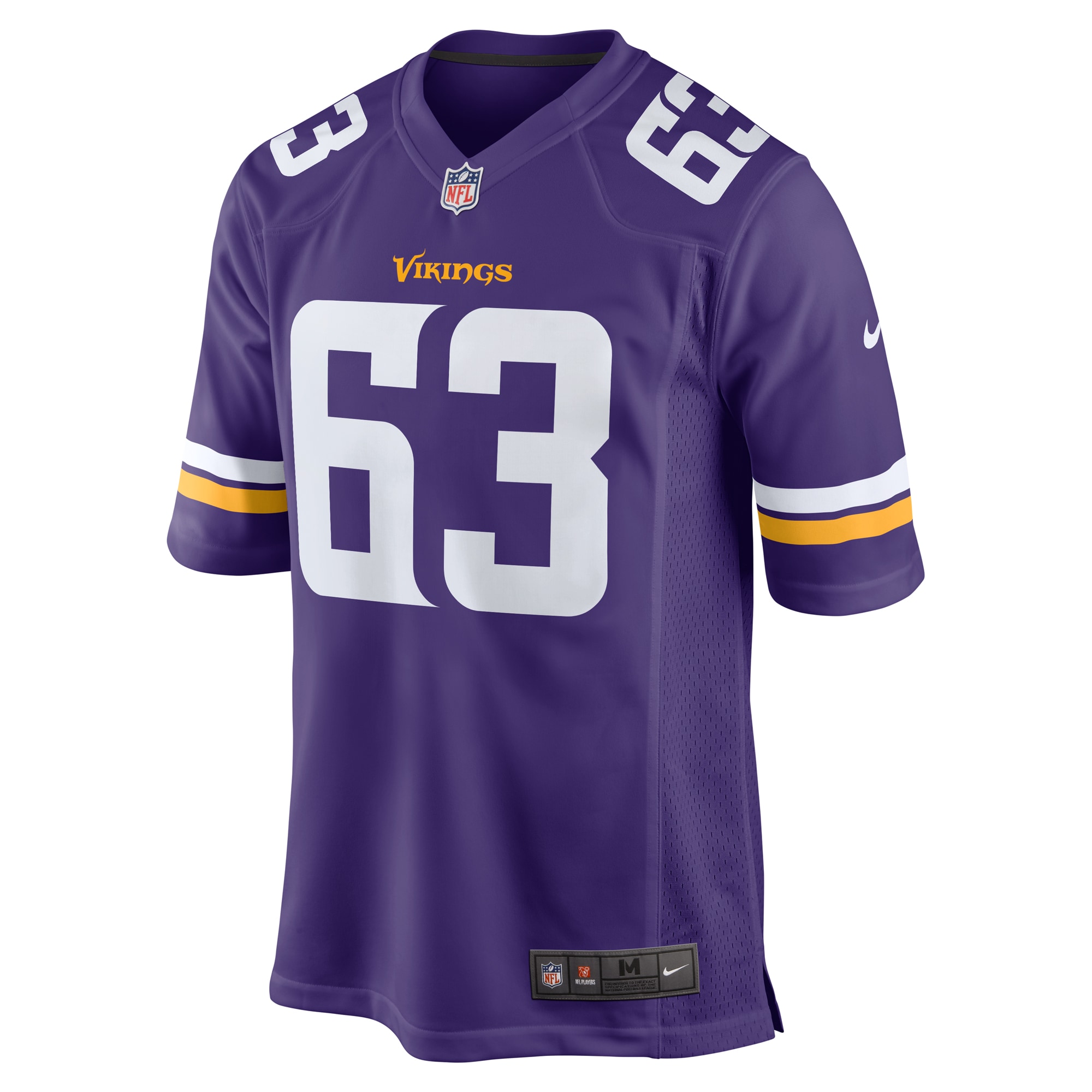 Chim Okorafor Minnesota Vikings Nike Team Game Jersey - Purple - vstockx