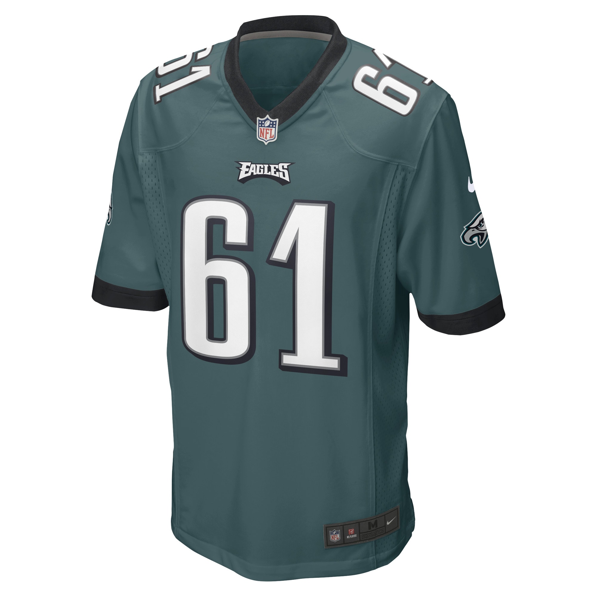 Josh Sills Philadelphia Eagles Nike Game Player Jersey - Midnight Green - vstockx