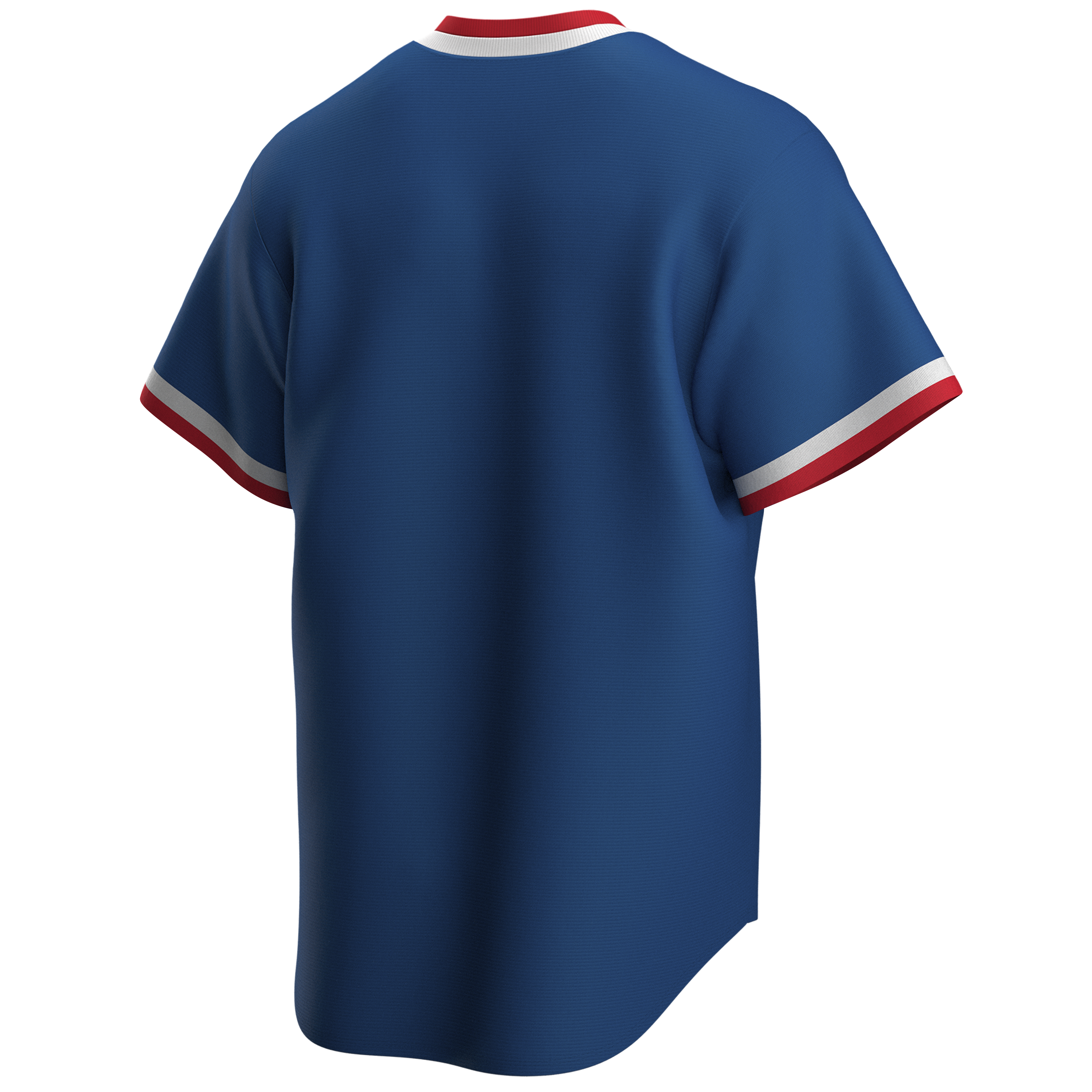 Chicago Cubs Nike Cooperstown Royal V-Neck Jersey - vstockx