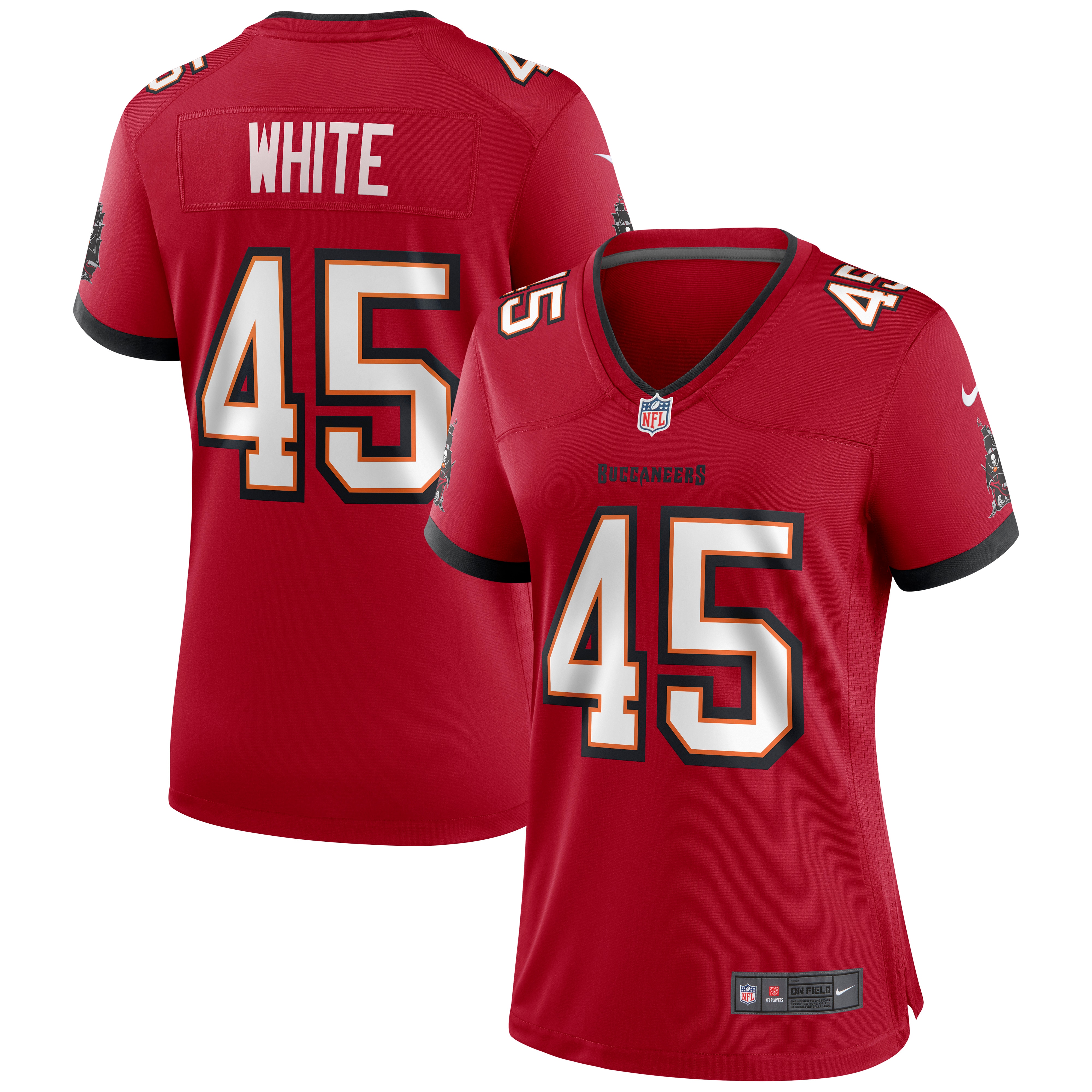 Devin White Tampa Bay Buccaneers Nike Women's Game Jersey - Red - vstockx
