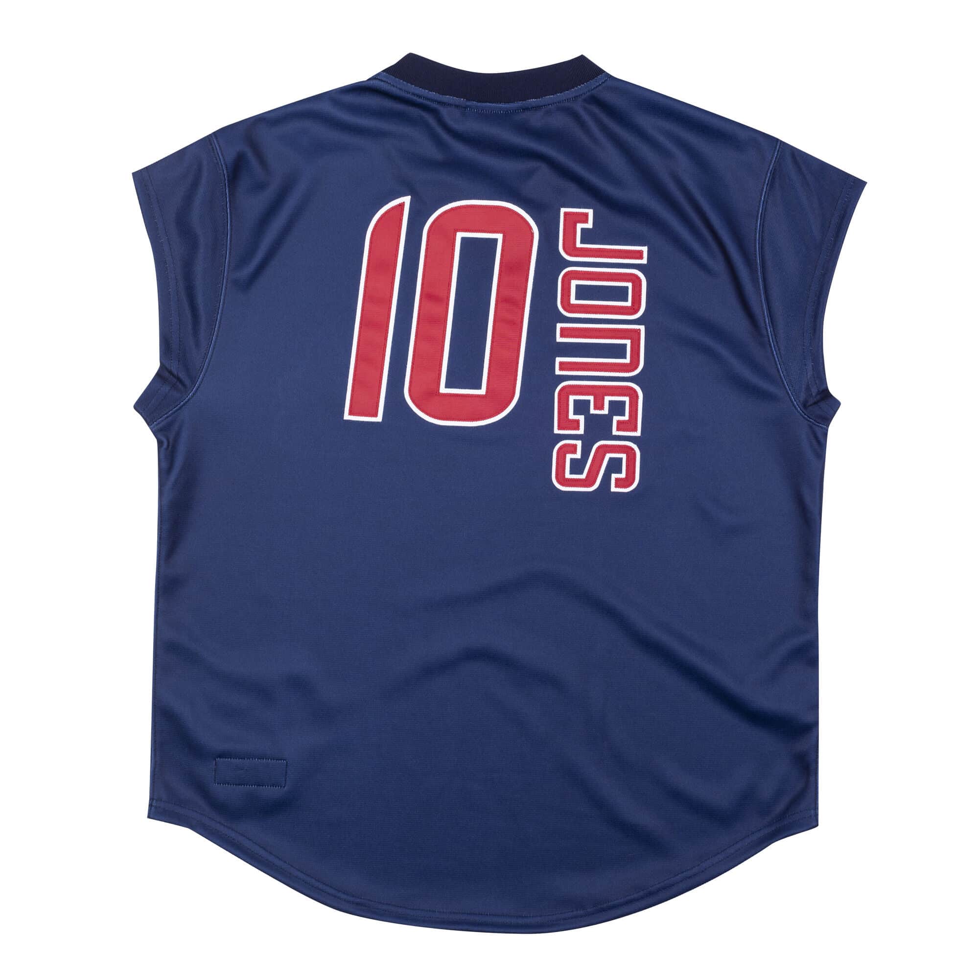 Authentic Turn Ahead The Clock Jersey Atlanta Braves 1999 Chipper Jones - vstockx
