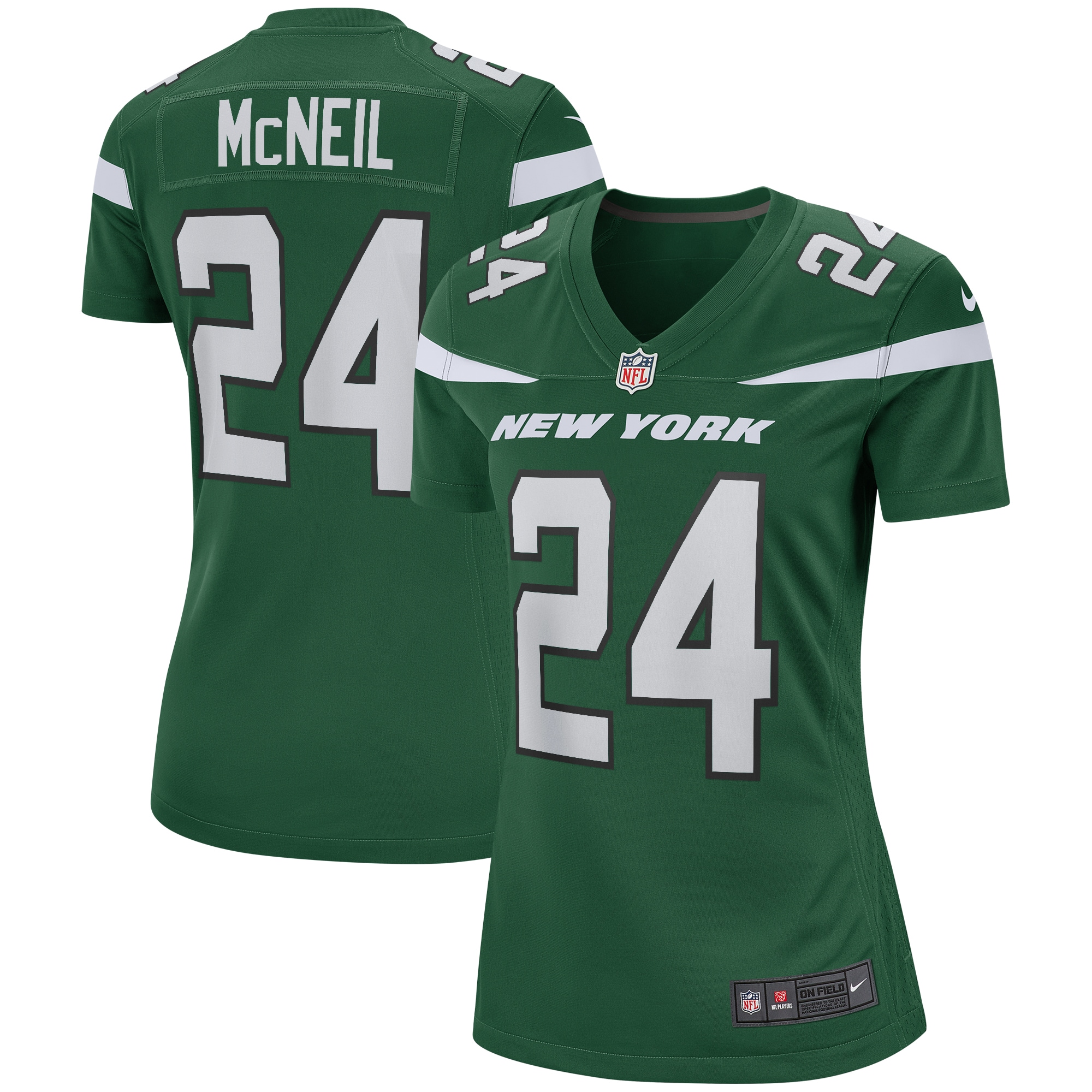 Freeman McNeil New York Jets Nike Women's Game Retired Player Jersey - Gotham Green - vstockx