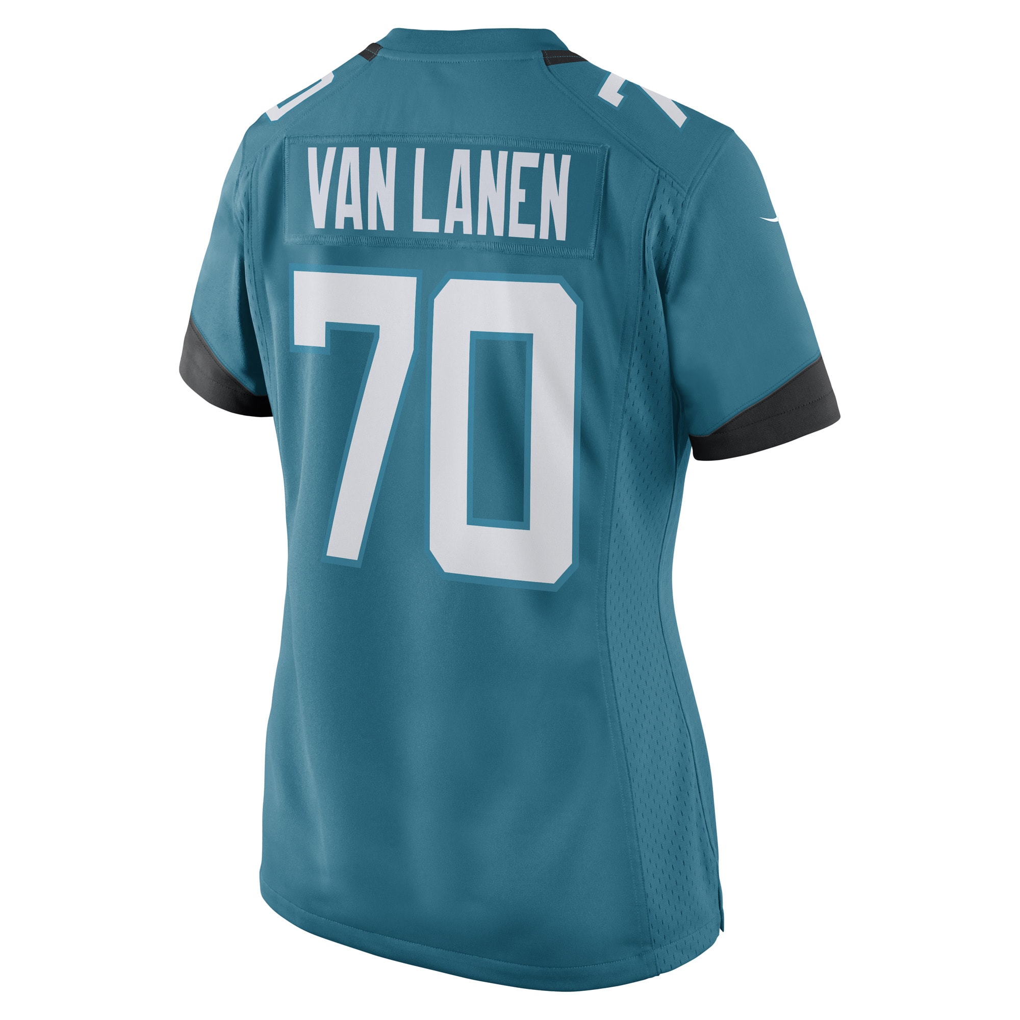 Cole Van Lanen Jacksonville Jaguars Nike Women's Game Player Jersey - Teal - vstockx