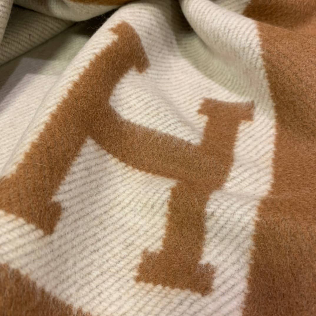 Blanket Hermes size 140*170cm 1 - vstockx