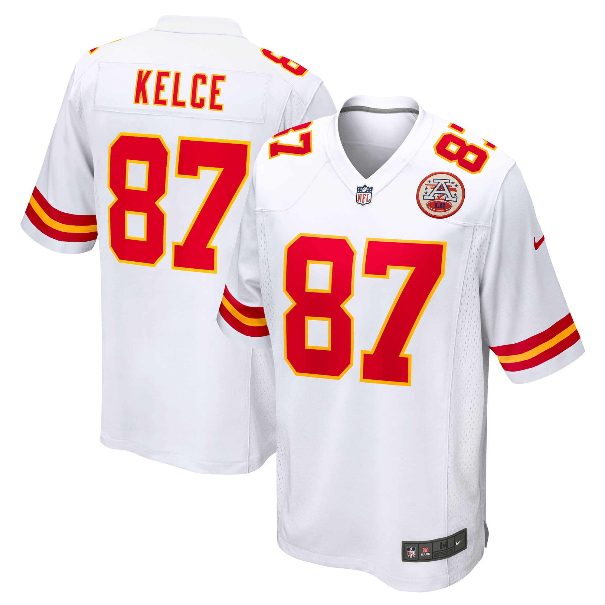 Travis Kelce Kansas City Chiefs Nike Player Game Jersey - White - vstockx