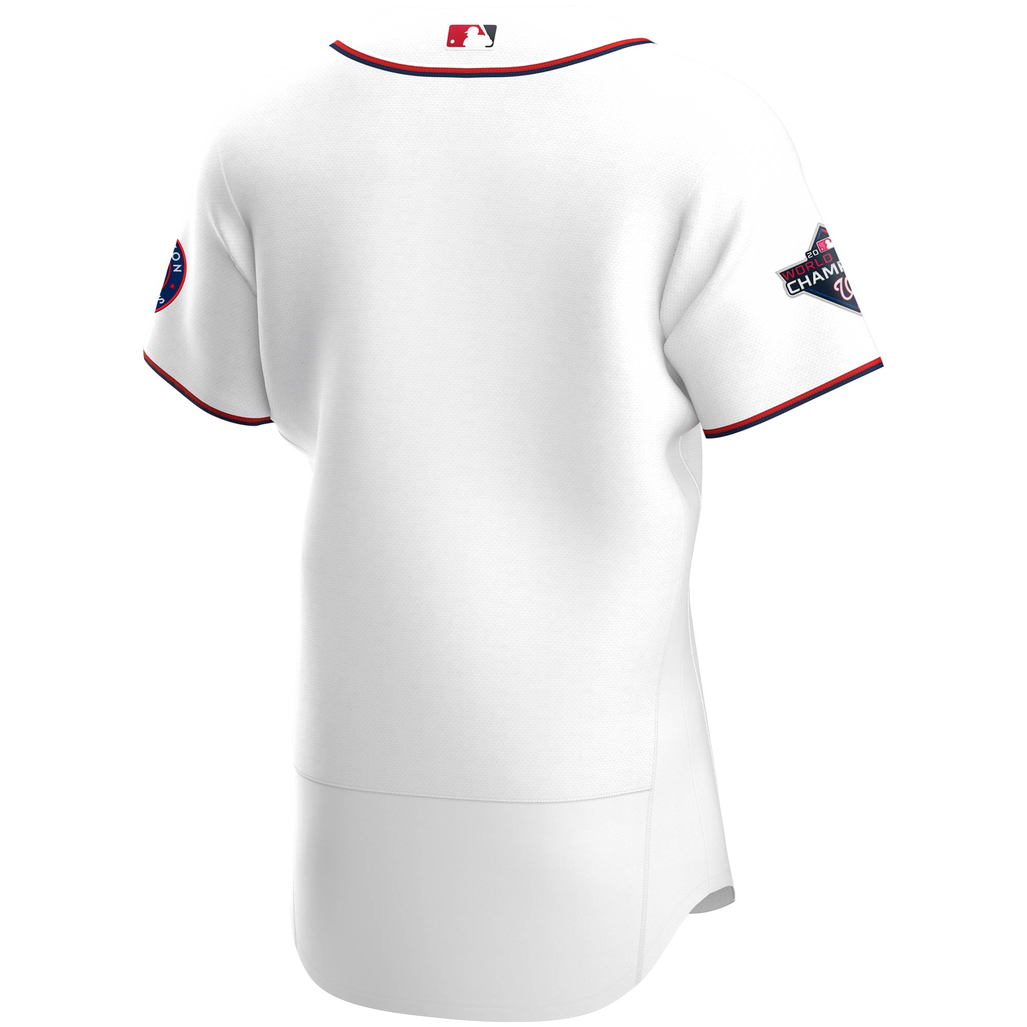 Washington Nationals Nike 2019 World Series Champions Home Authentic Team Jersey - White - vstockx