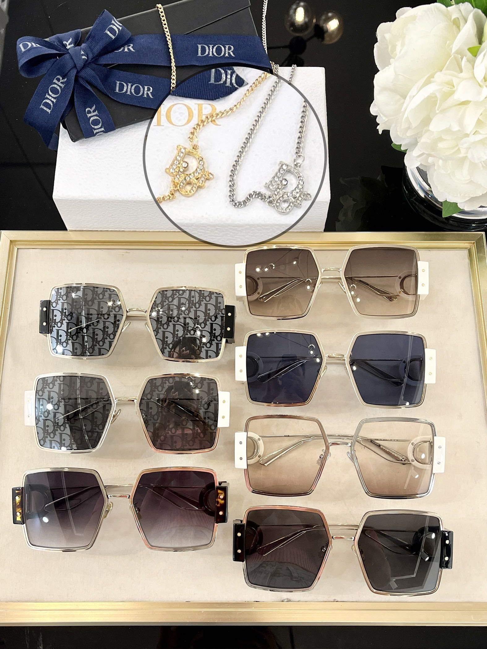 sunglasses Dior 30MS4U Size:57-17-130 - vstockx
