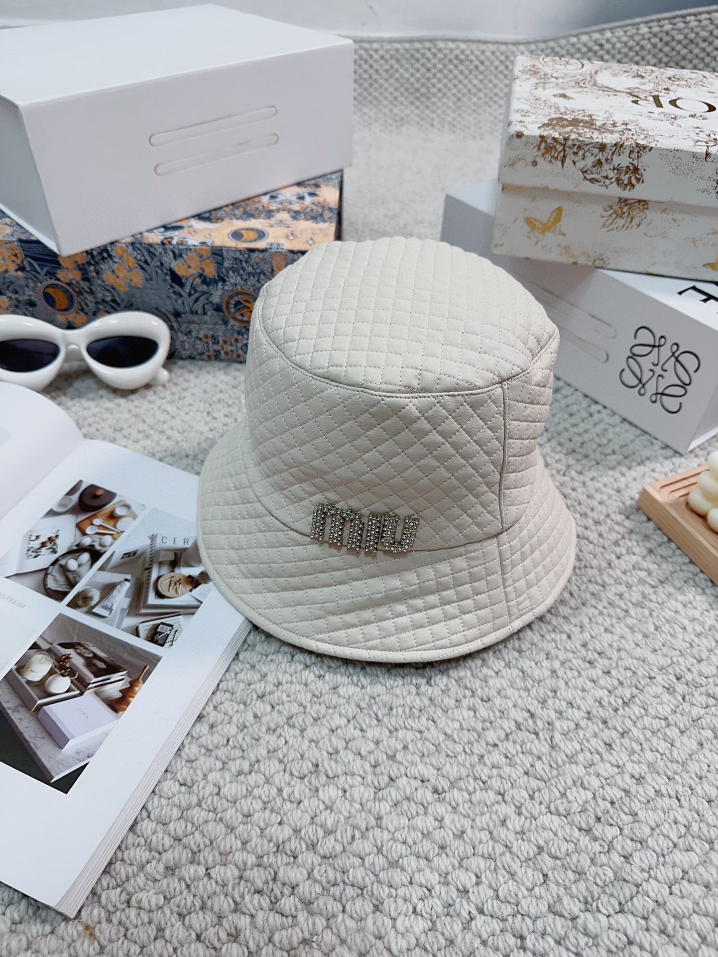 Streetwear Hat Miu 329358 - vstockx