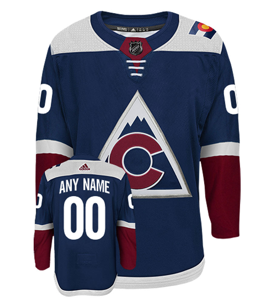 Colorado Avalanche Adidas Authentic Third Alternate NHL Hockey Jersey - vstockx