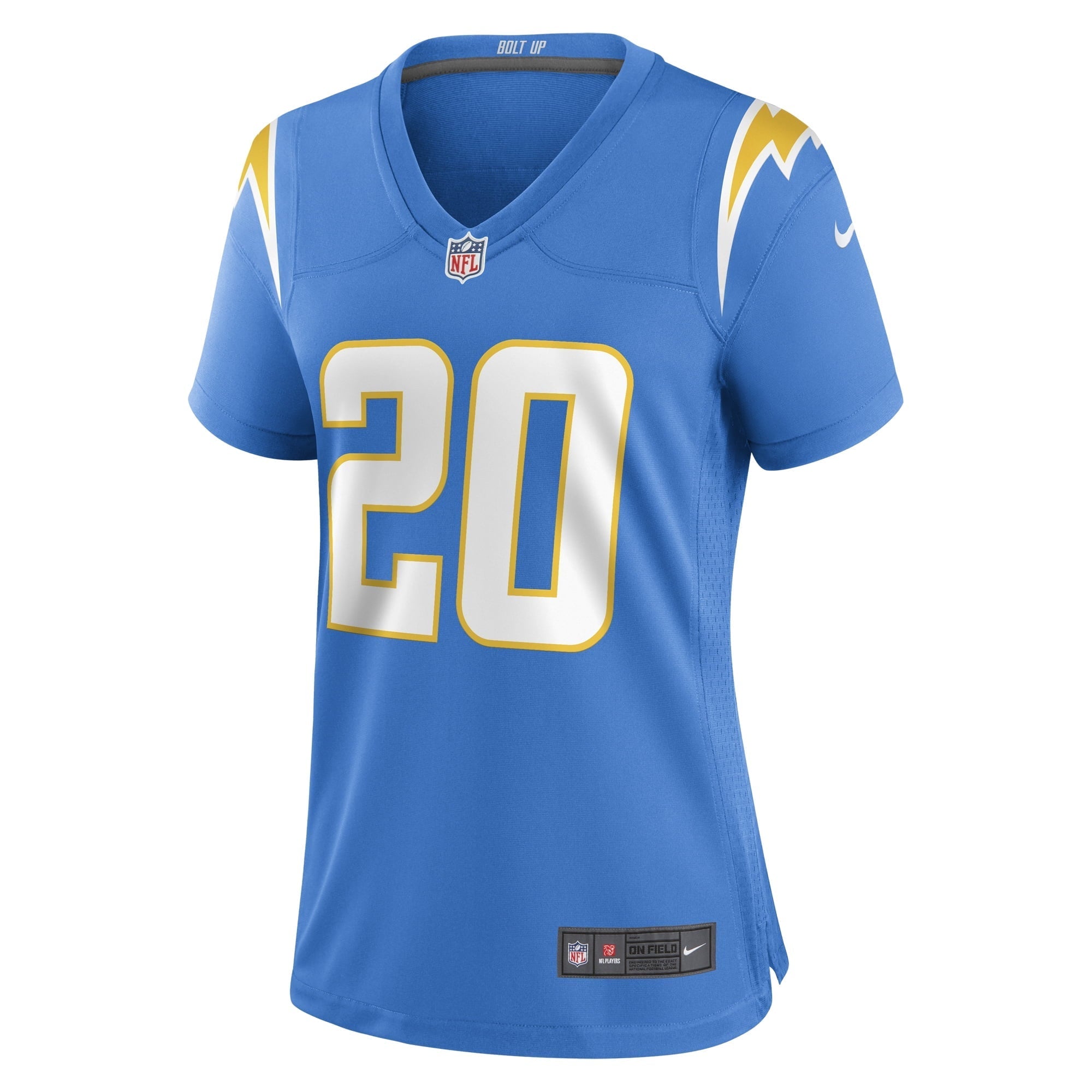 Women's Nike Darrius Shepherd Powder Blue Los Angeles Chargers Game Jersey - vstockx
