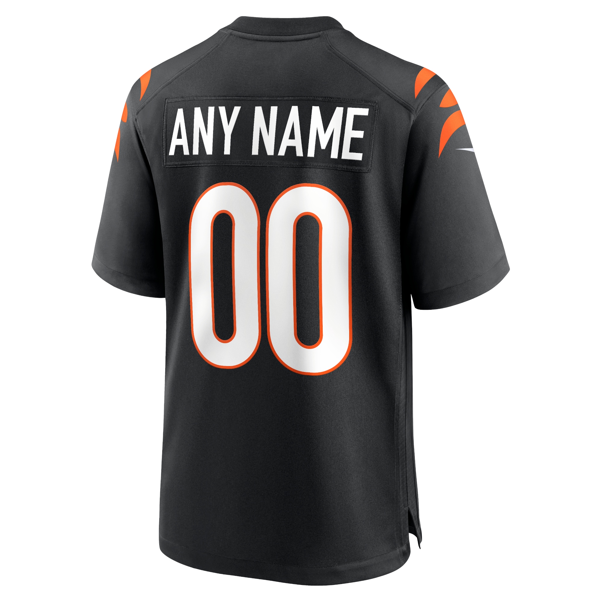 Cincinnati Bengals Nike Youth Logo Game Custom Jersey - Black - vstockx