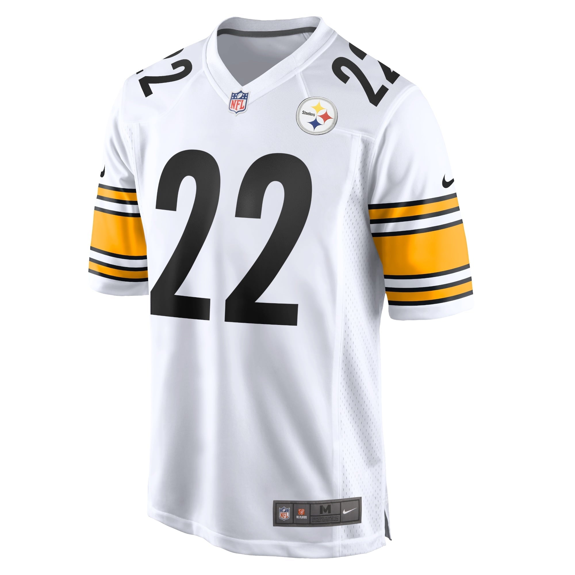 Men's Nike Najee Harris White Pittsburgh Steelers Game Jersey - vstockx