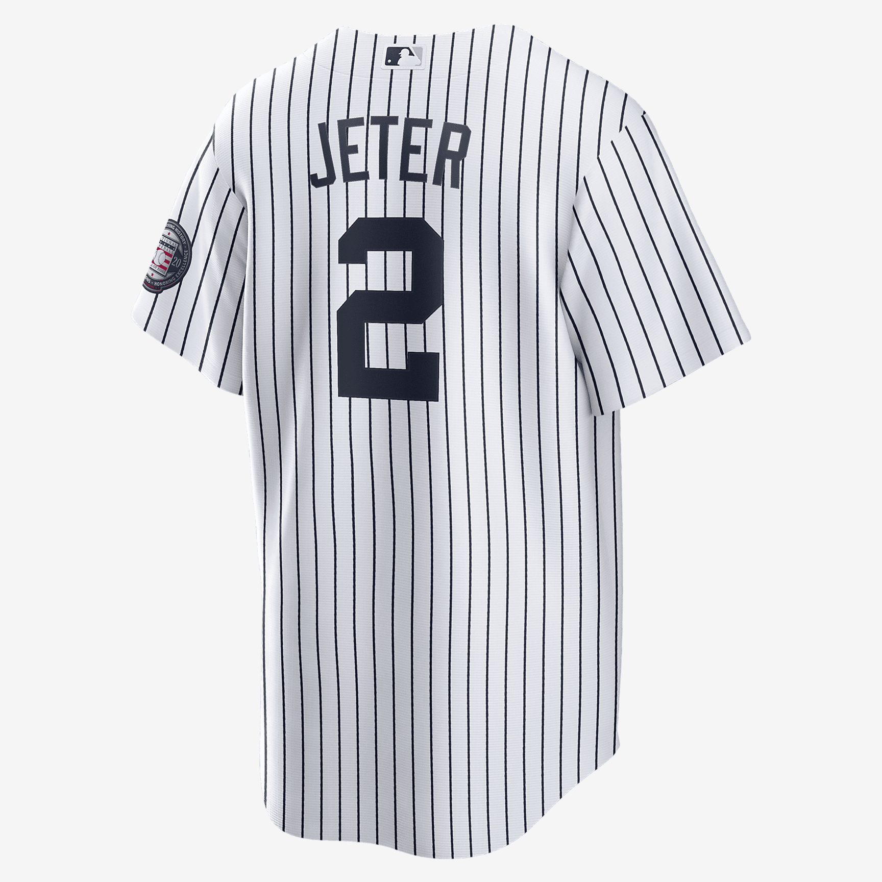 MLB New York Yankees (Derek Jeter) Men's Replica Baseball Jersey - White/Atmosphere Grey - vstockx