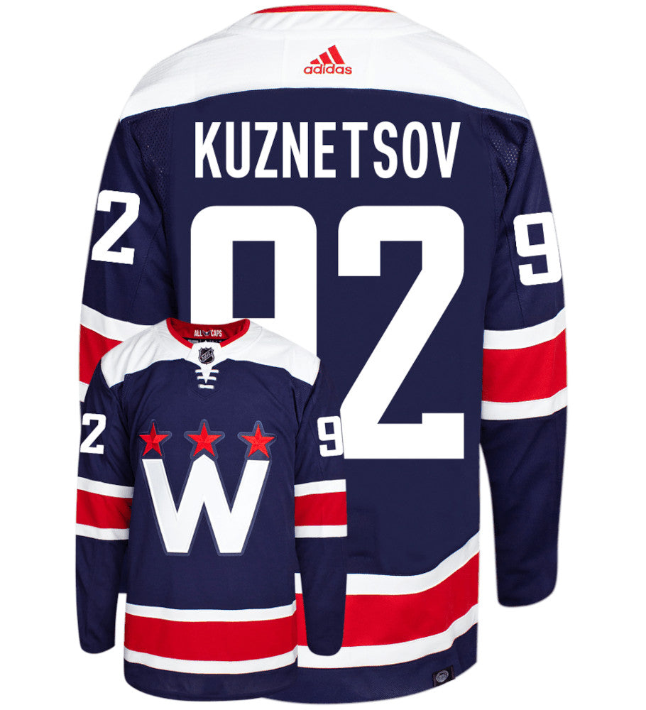 Evgeny Kuznetsov Washington Capitals Adidas Primegreen Authentic NHL Hockey Jersey - vstockx