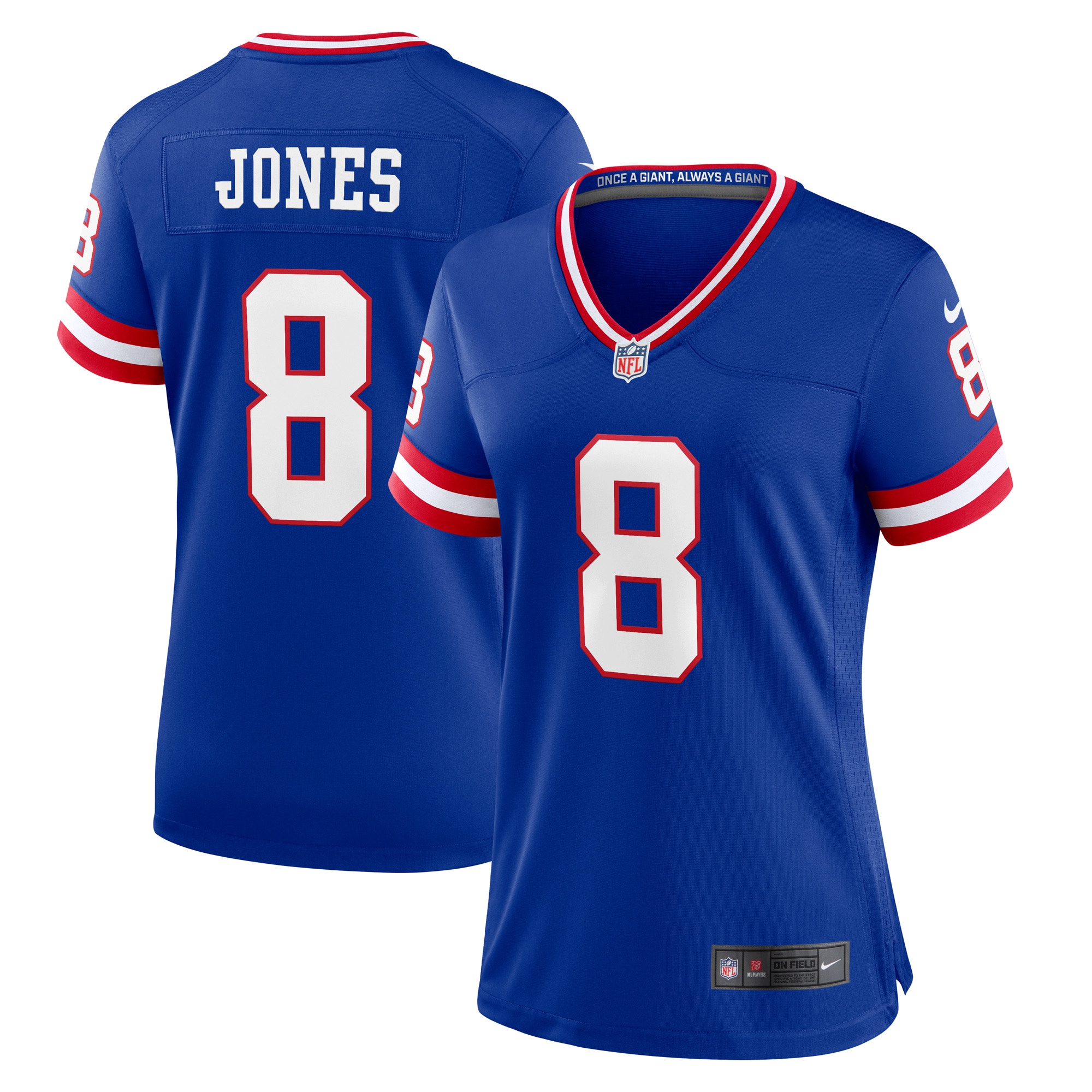 Daniel Jones New York Giants Nike Women's Player Jersey - Royal - vstockx