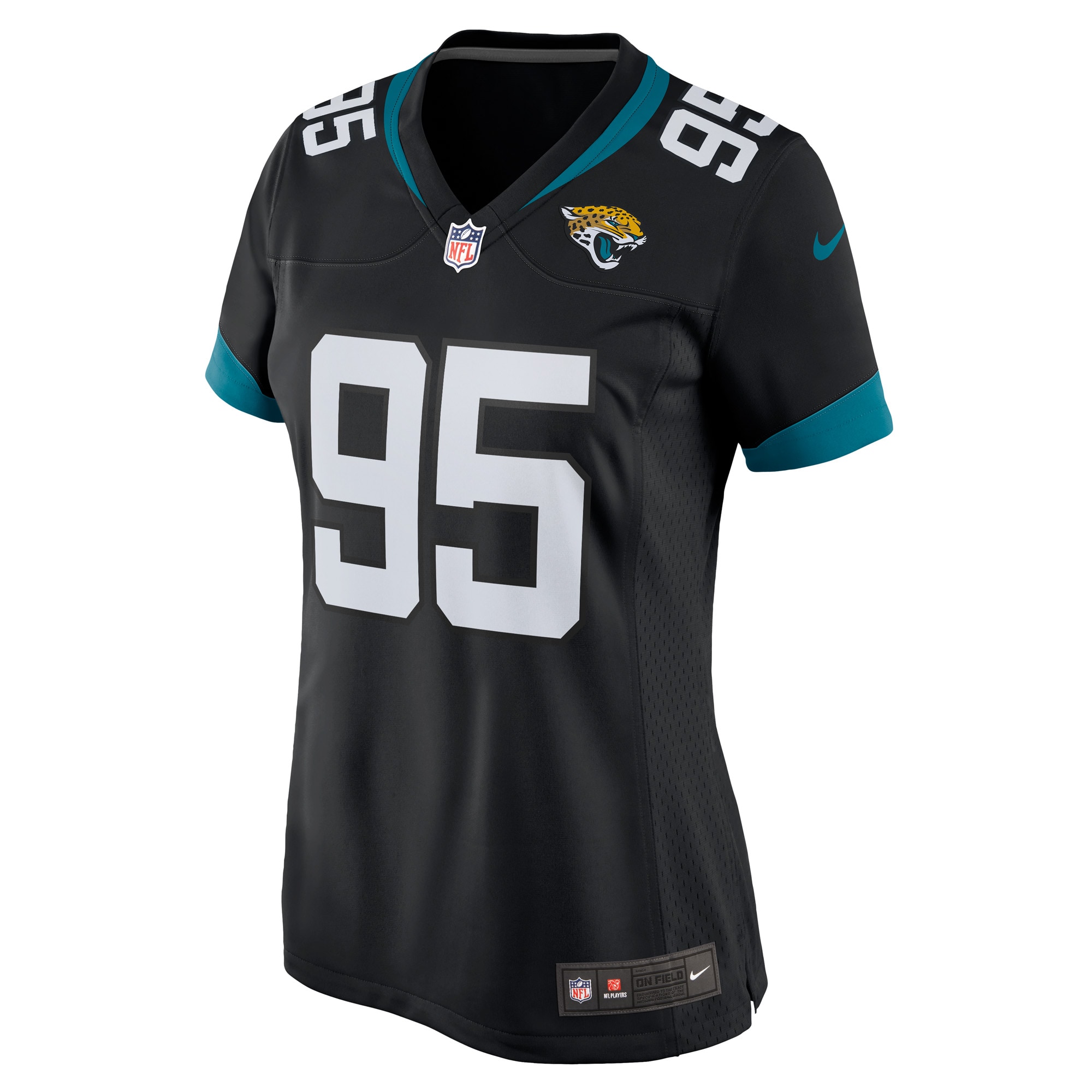 Roy Robertson-Harris Jacksonville Jaguars Nike Women's Game Jersey - Black - vstockx