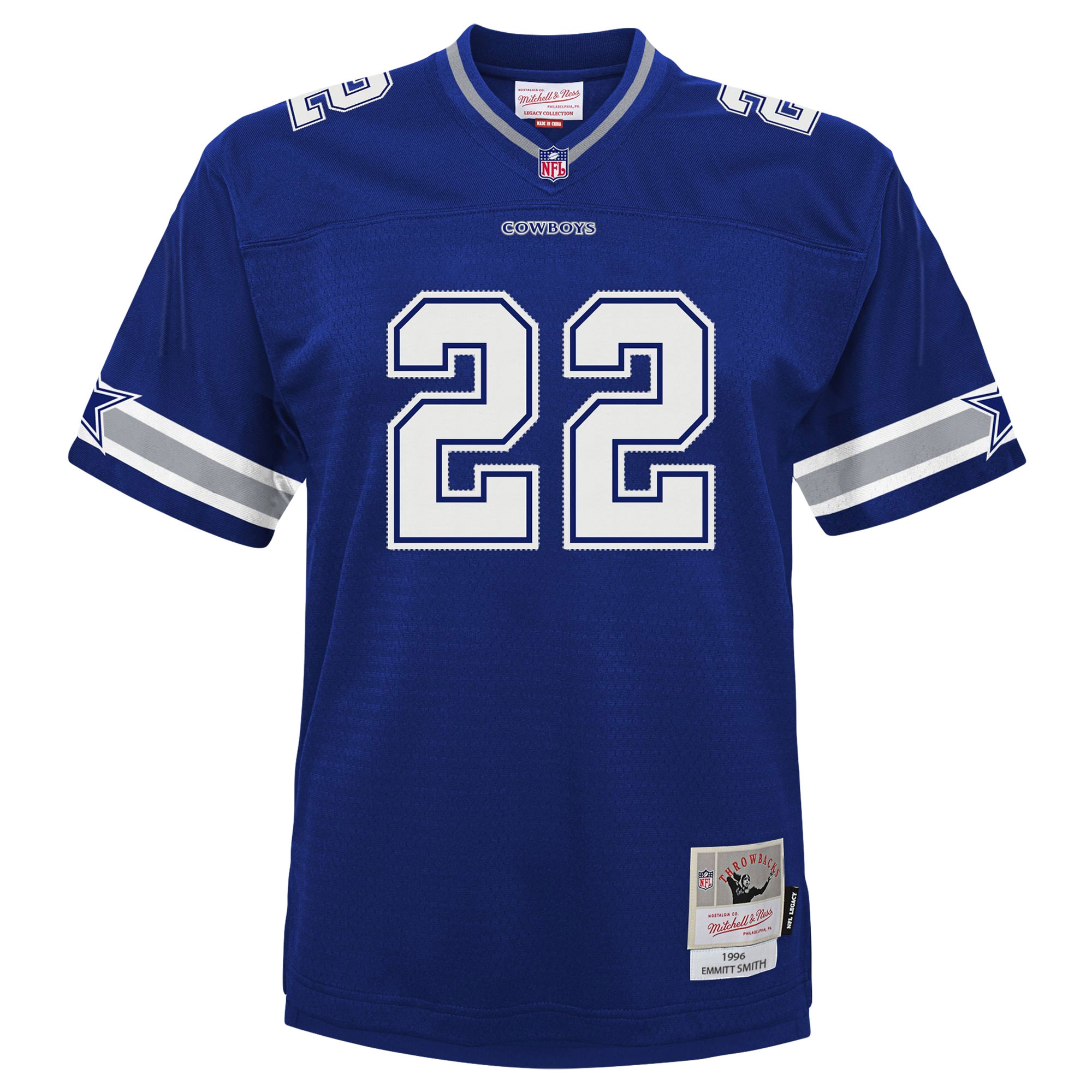 Emmitt Smith Dallas Cowboys Mitchell & Ness Infant 1996 Retired Legacy Jersey - Navy - vstockx